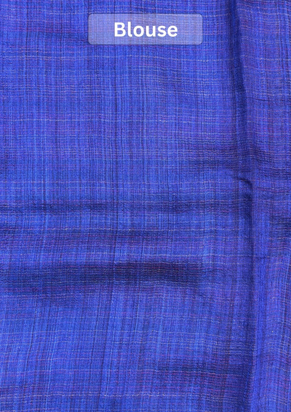 VIRASAT 352: Glitaray Royal Blue Pure Matka Silk Saree | Silk Mark Certified