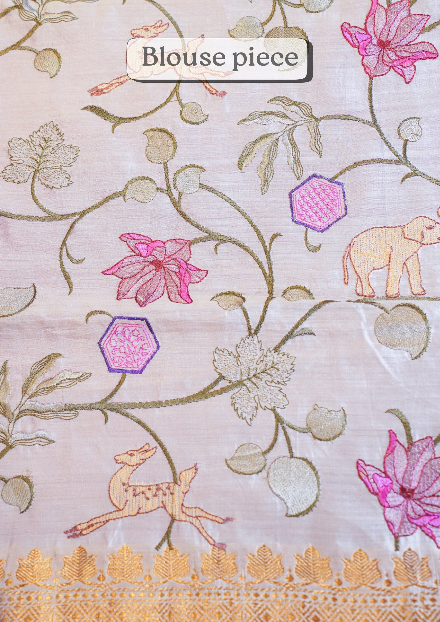 "Virasat 264" Banarasi Raw Mango Silk Saree