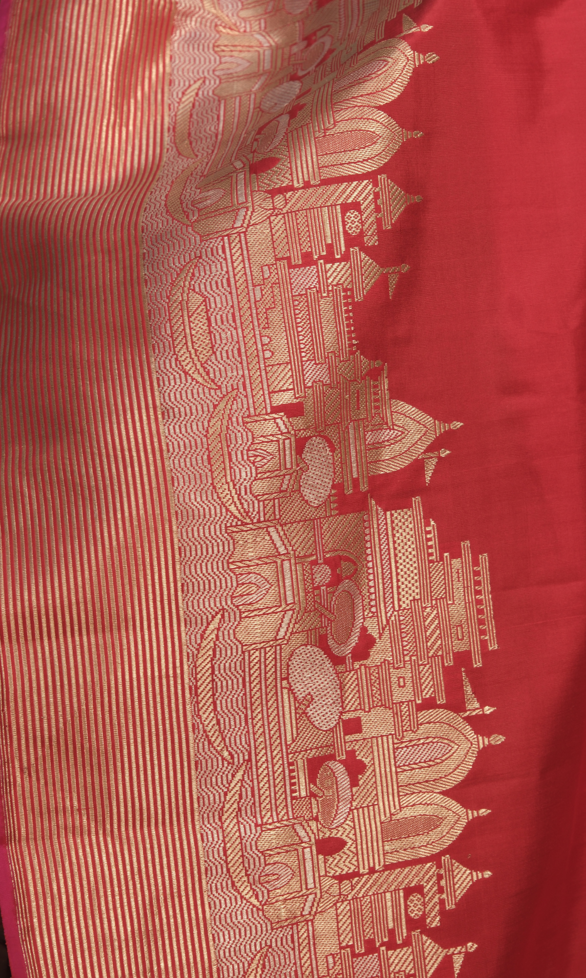 VIRASAT 019 Banarasi Ghat Silk Saree Inspired by the Essence of Kashi