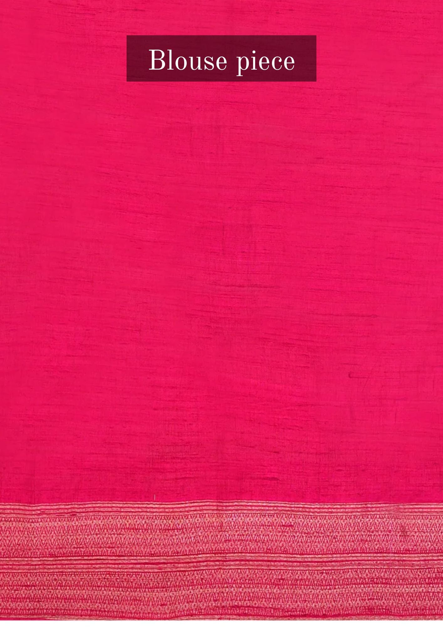 "SILK BANARAS 069" Pure Dupion Silk Saree