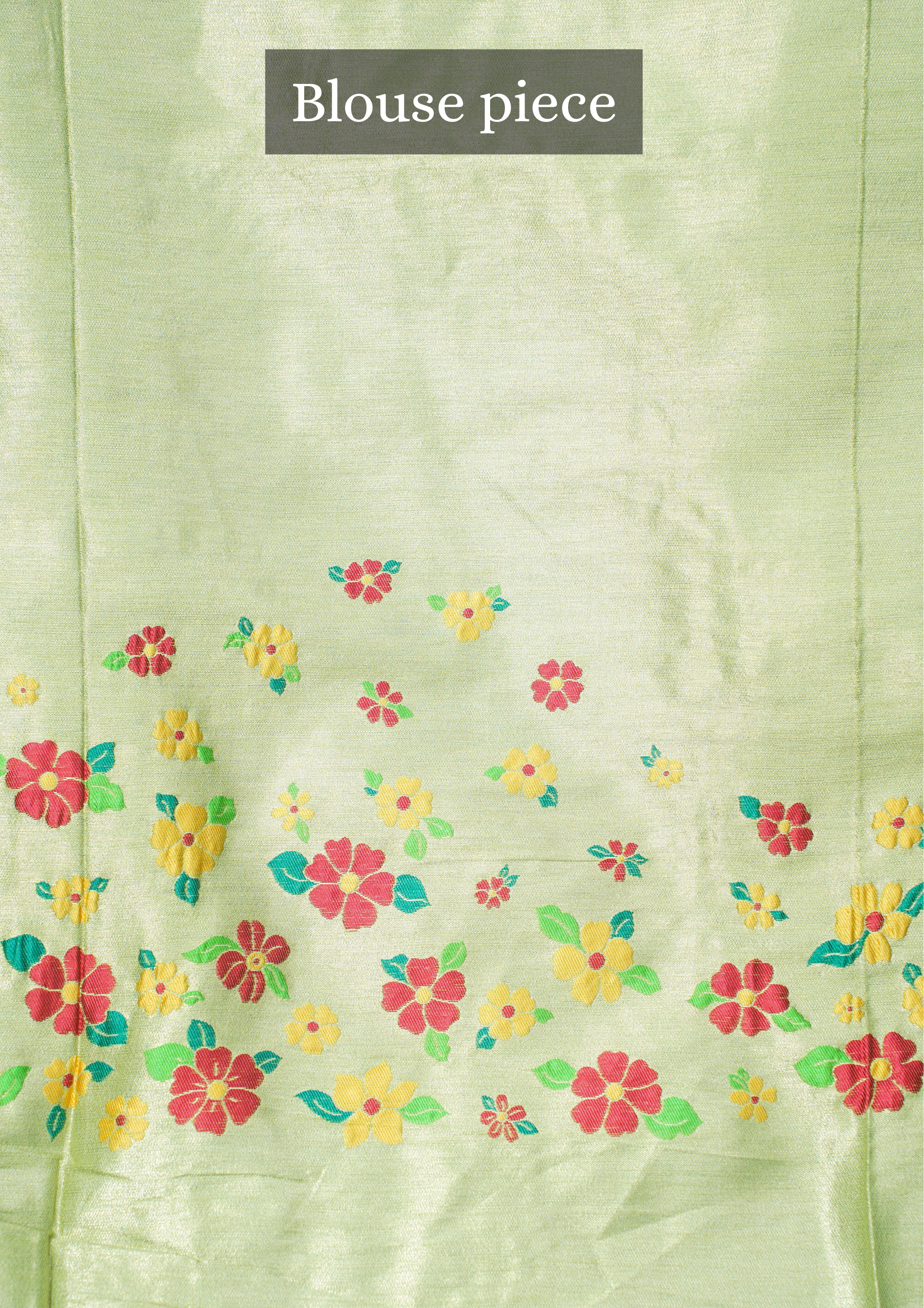 "UTSAV BANARAS 209" Light Green Banarasi Paithani Silk Saree With Peacock Motif