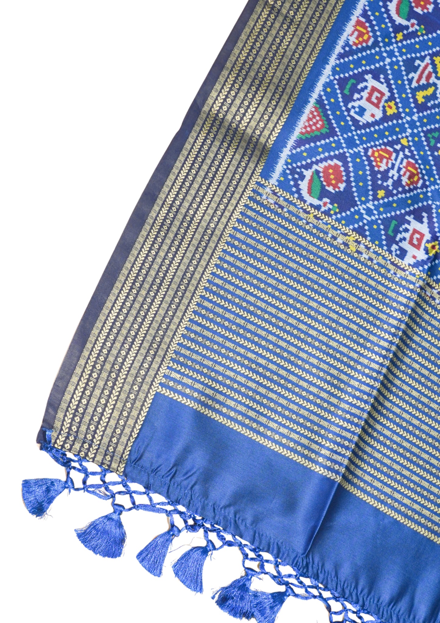 "UTSAV BANARAS 171" Banarasi Elegant Royal Blue Patola Silk Saree