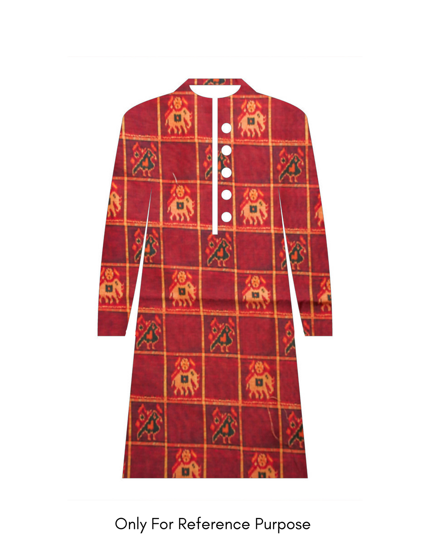 "MJ-06" Banarasi Pure Cotton Silk Kurta-Pyjama Cloth Set