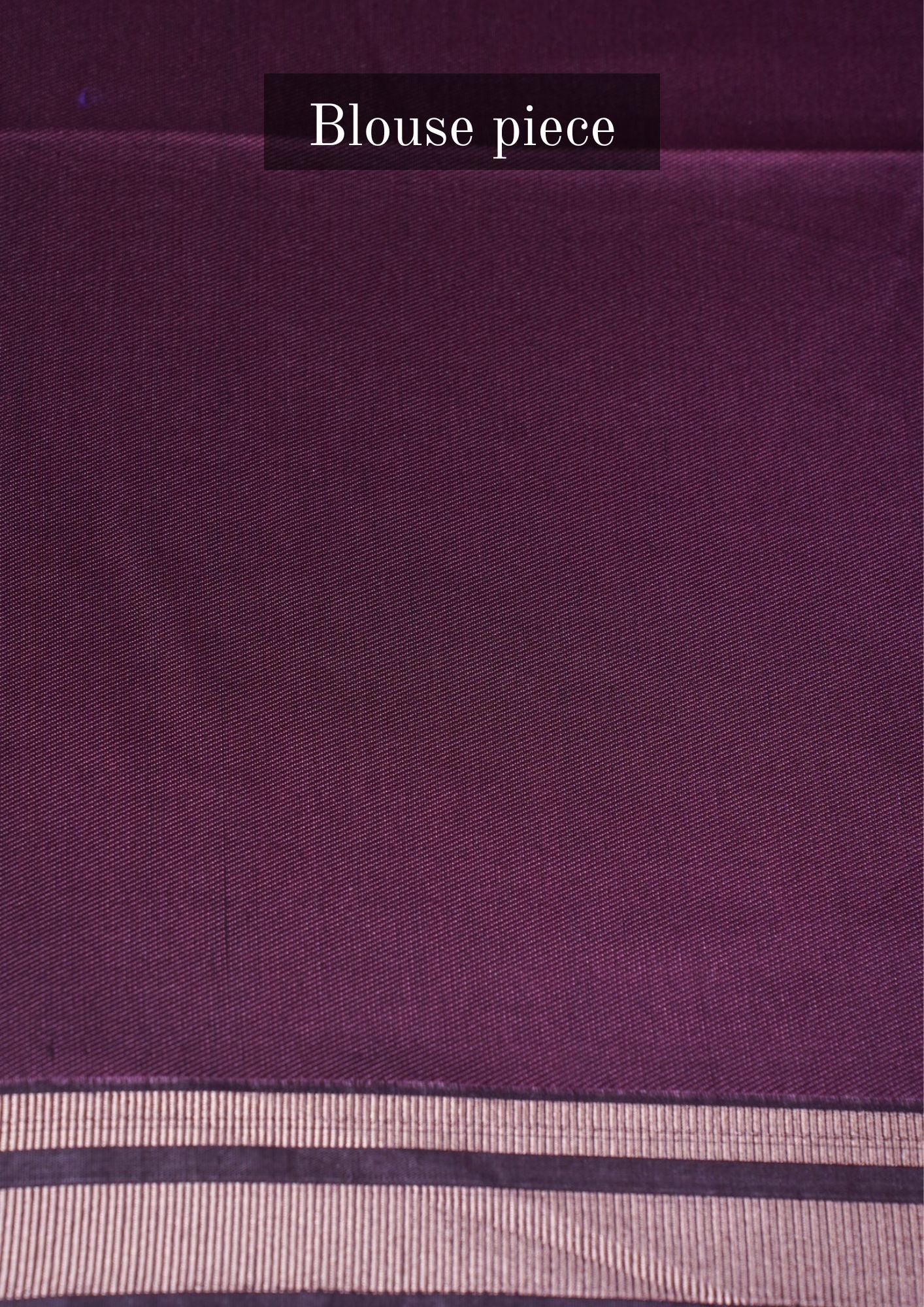 "UTSAV BANARAS 261" Banarasi Magenta "Panghat" Silk Saree with Patola Weave Peacocks