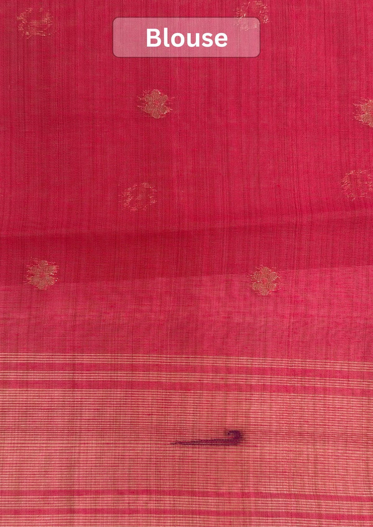 Utsav Banaras 455: Blush Pink Cotton Saree with Multicolor Resham Bird & Floral Work