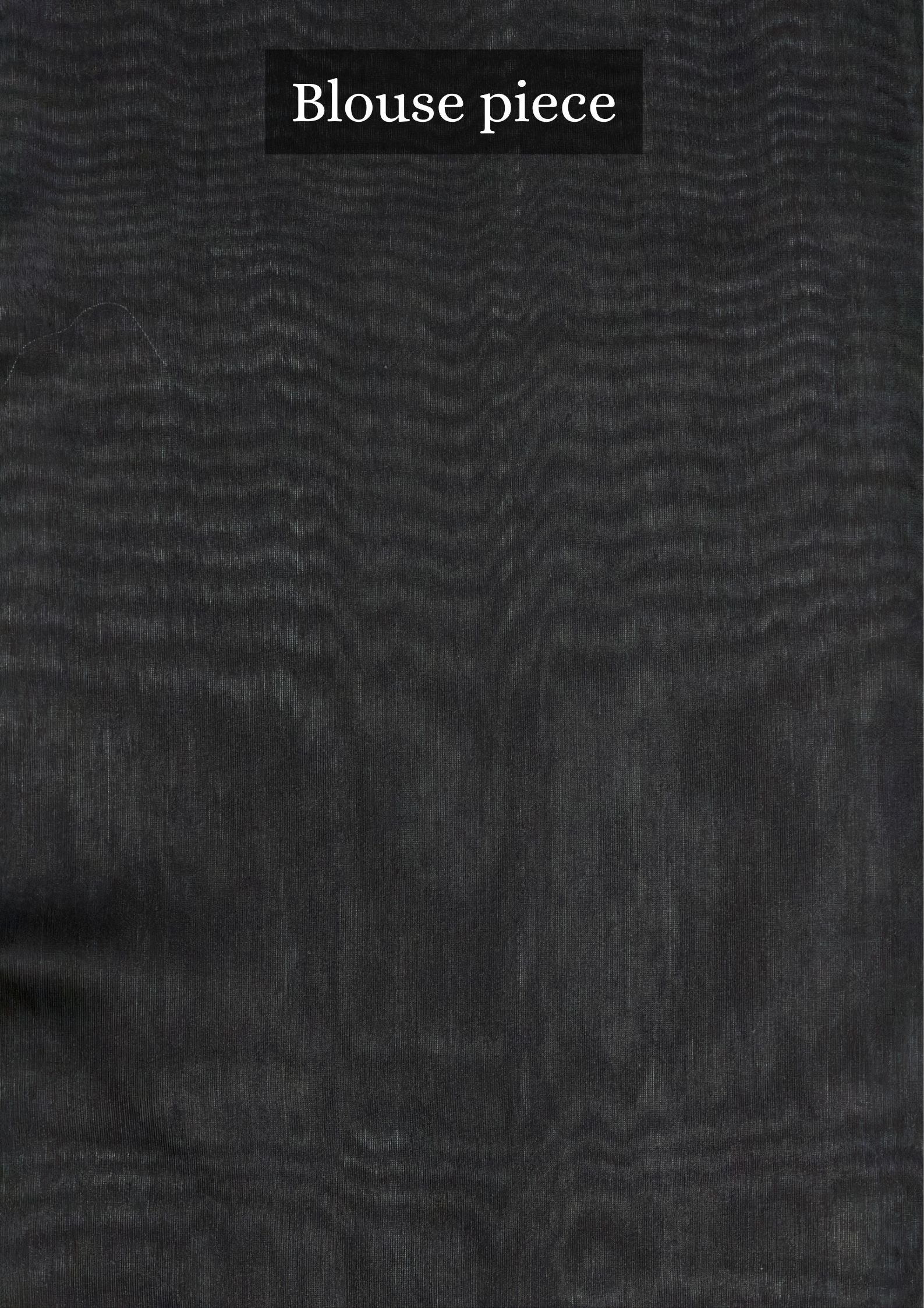 UTSAV BANARAS 395: Blackish Gold Cotton Tissue Saree with Kaatha & Zigzag Work