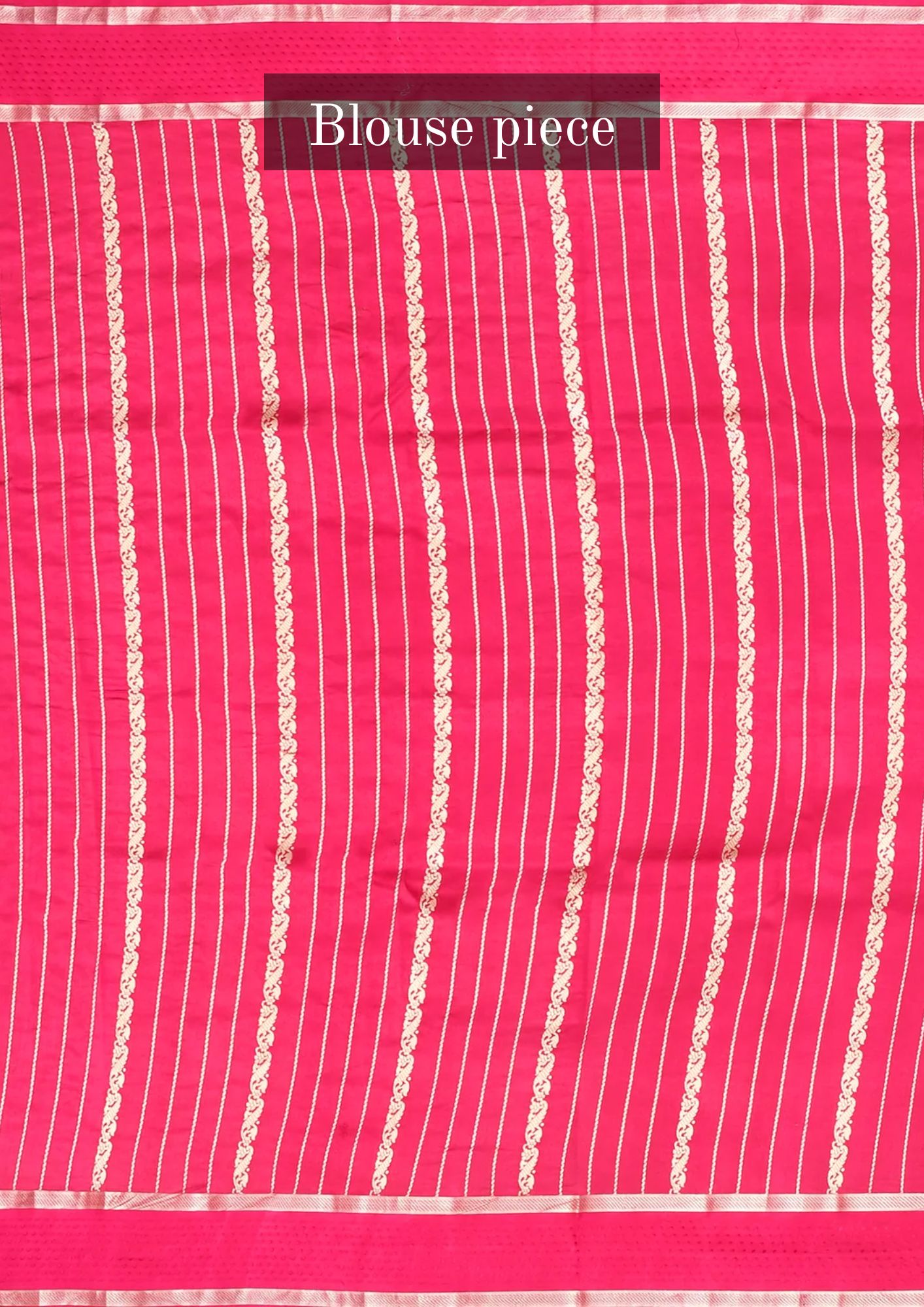 "SILK BANARAS 062" Pure Handloom Katan Silk Saree With Zari Buta