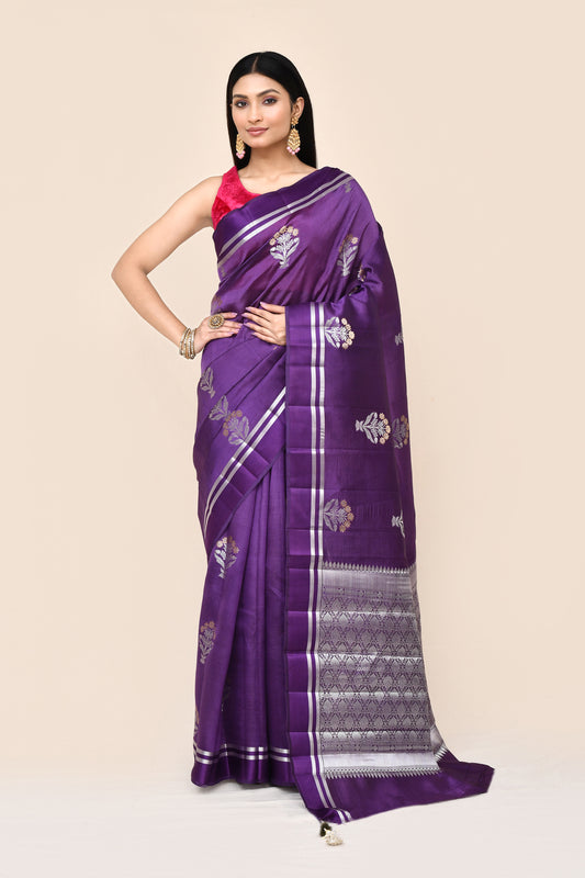 "SILK BANARAS 055" Pure Banarasi Silk Saree