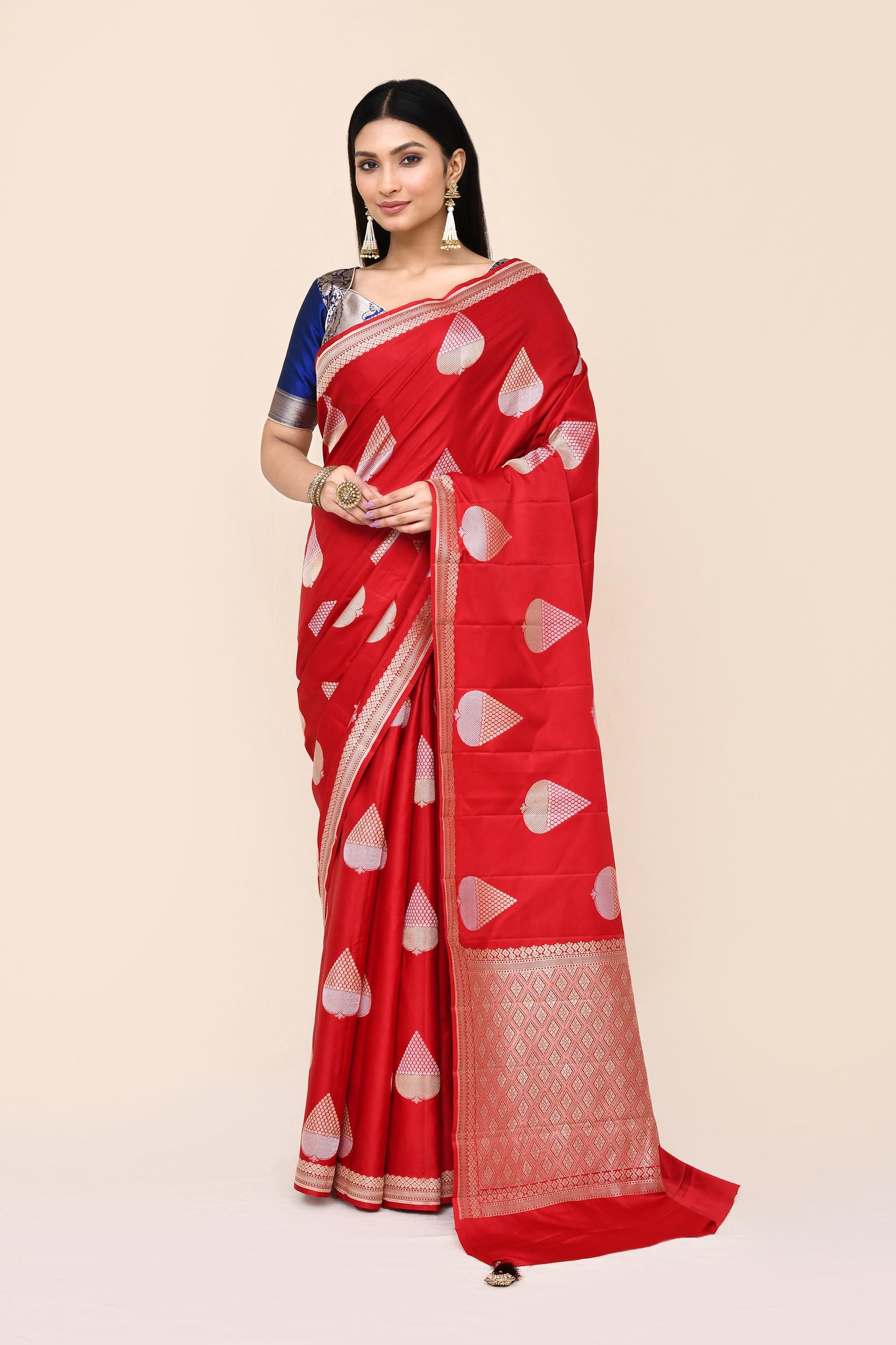"VIRASAT 174" Pure Mashru Silk Saree
