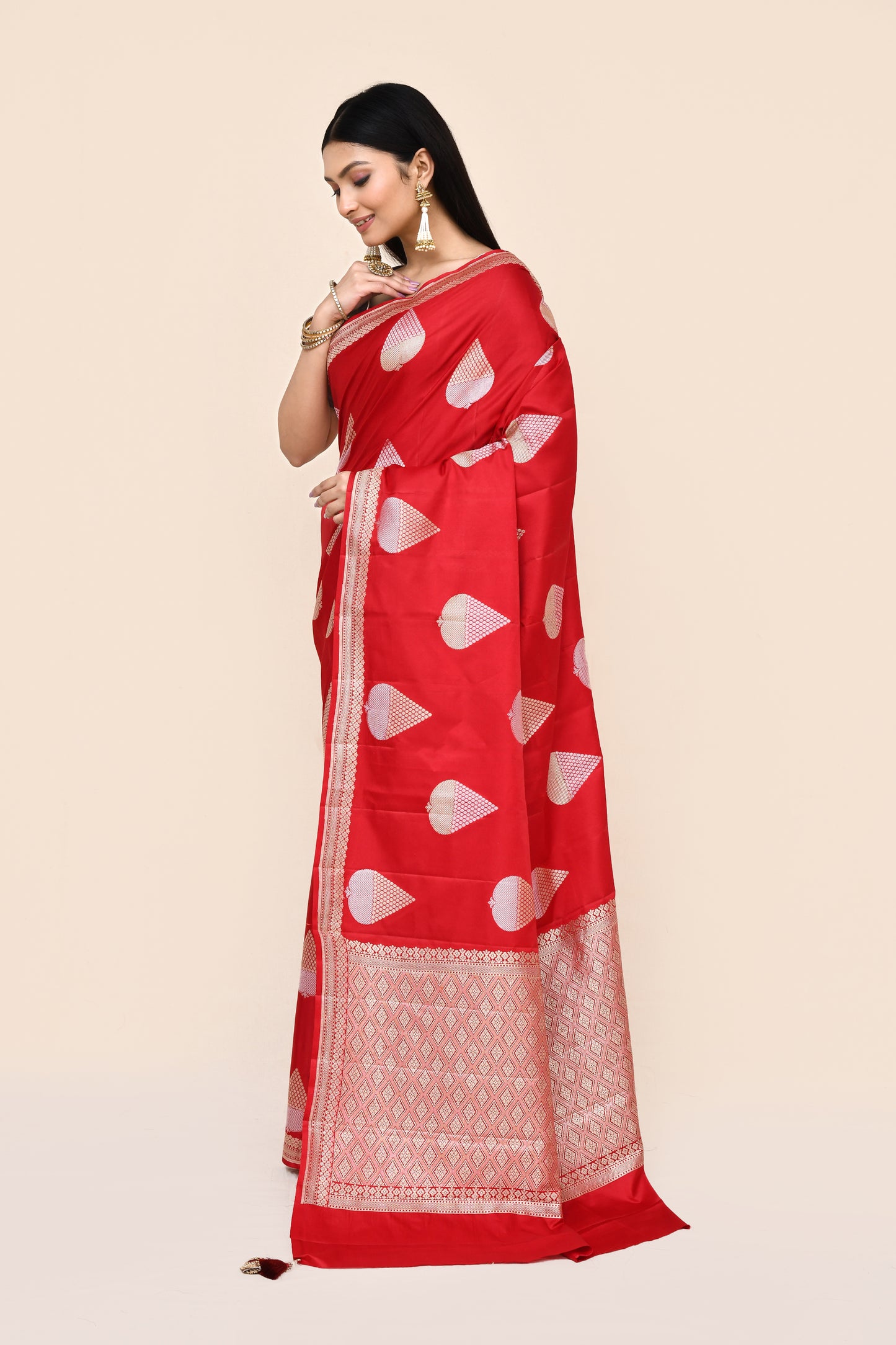 "VIRASAT 174" Pure Mashru Silk Saree