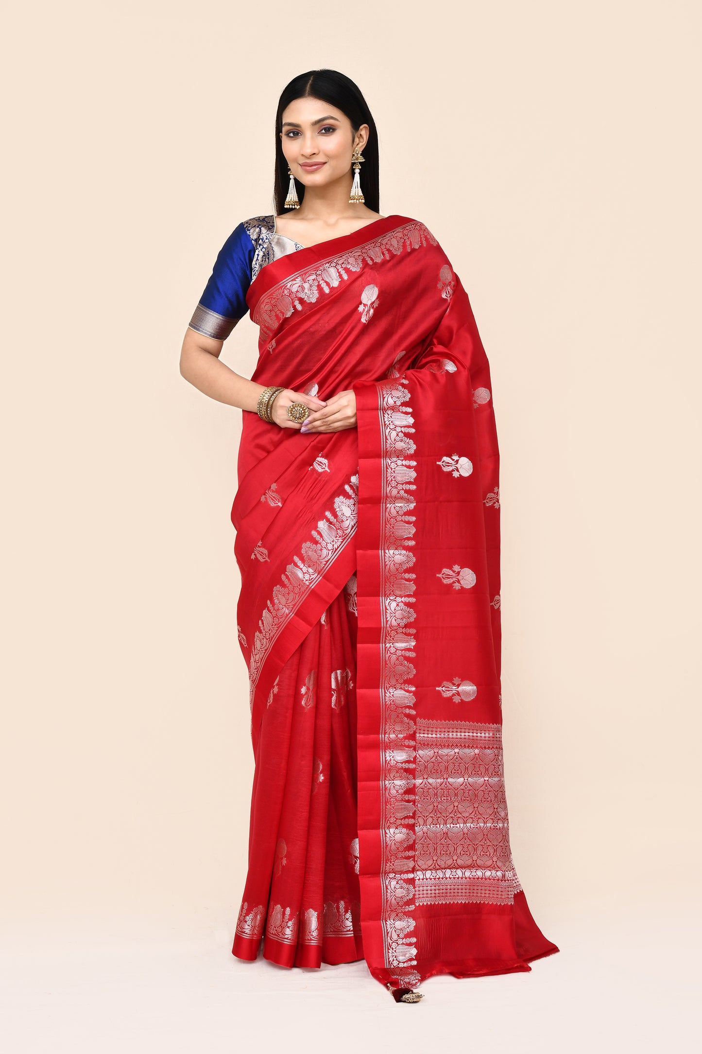 "SILK BANARAS 056" Pure Silk Saree