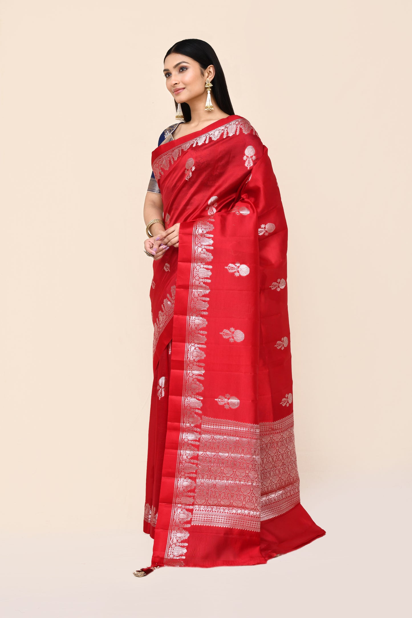 "SILK BANARAS 056" Pure Silk Saree