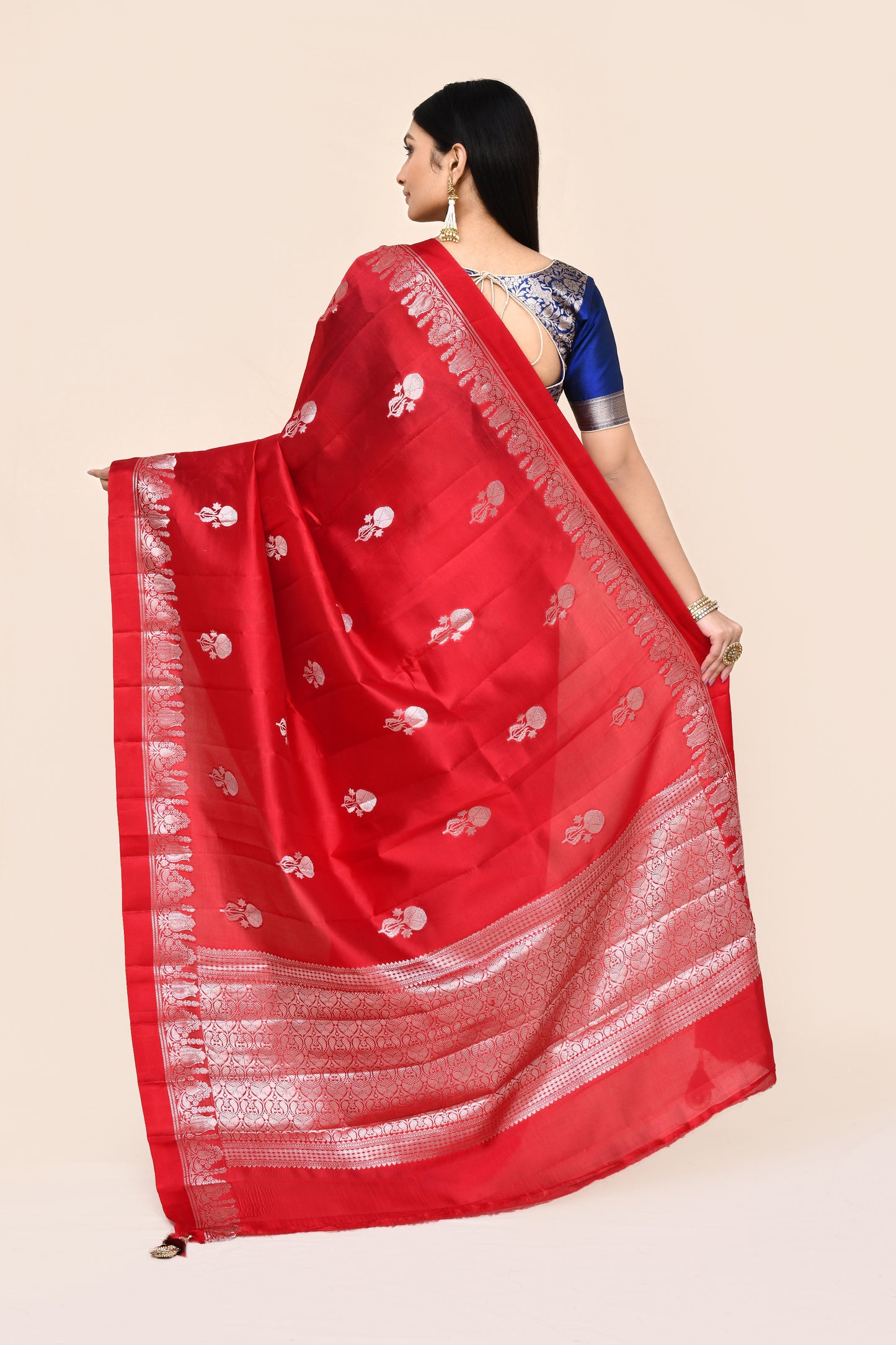 "SILK BANARAS 056" Pure Silk Saree