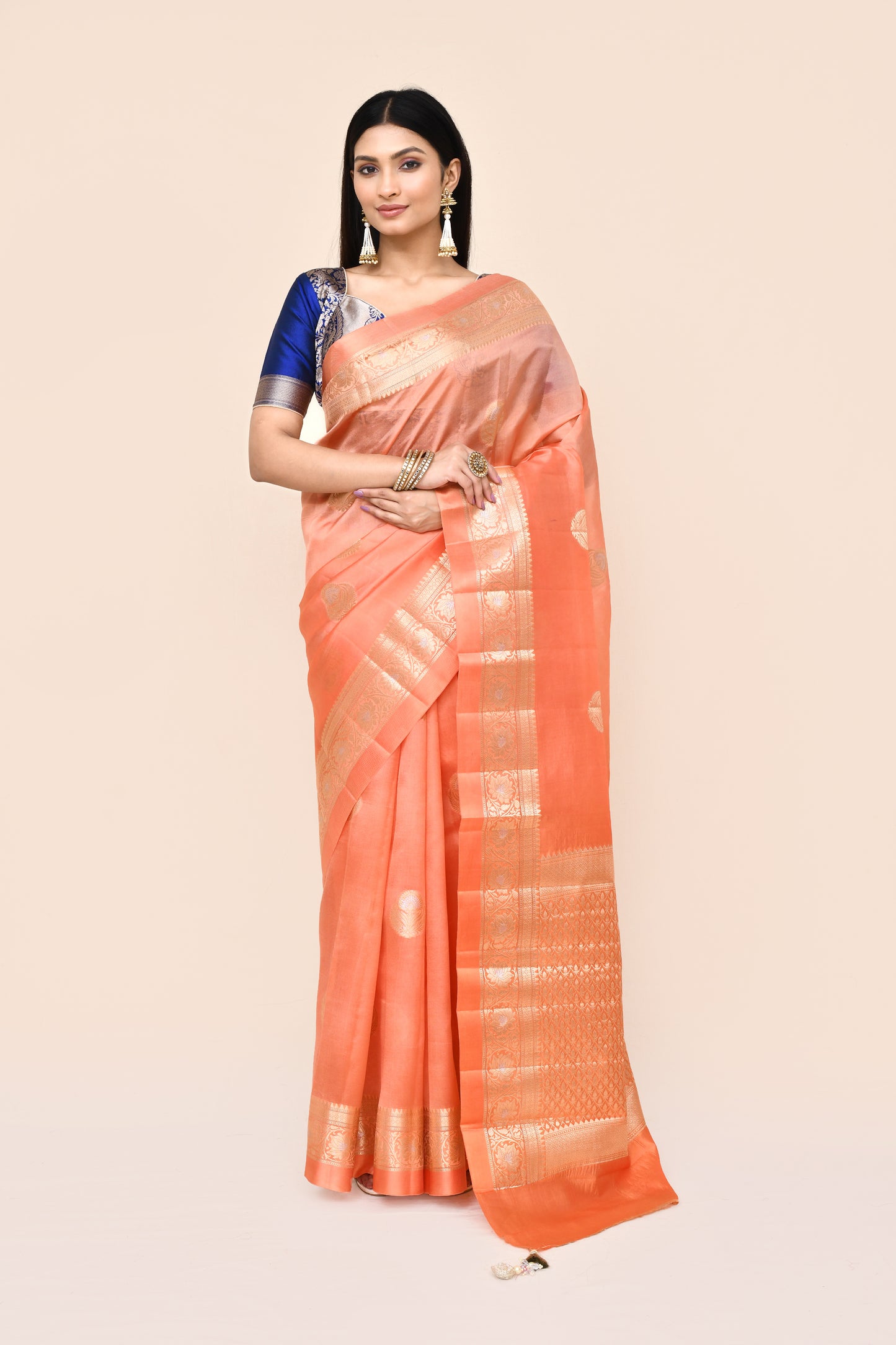 "SILK BANARS 059" Pure Banarasi Silk Saree