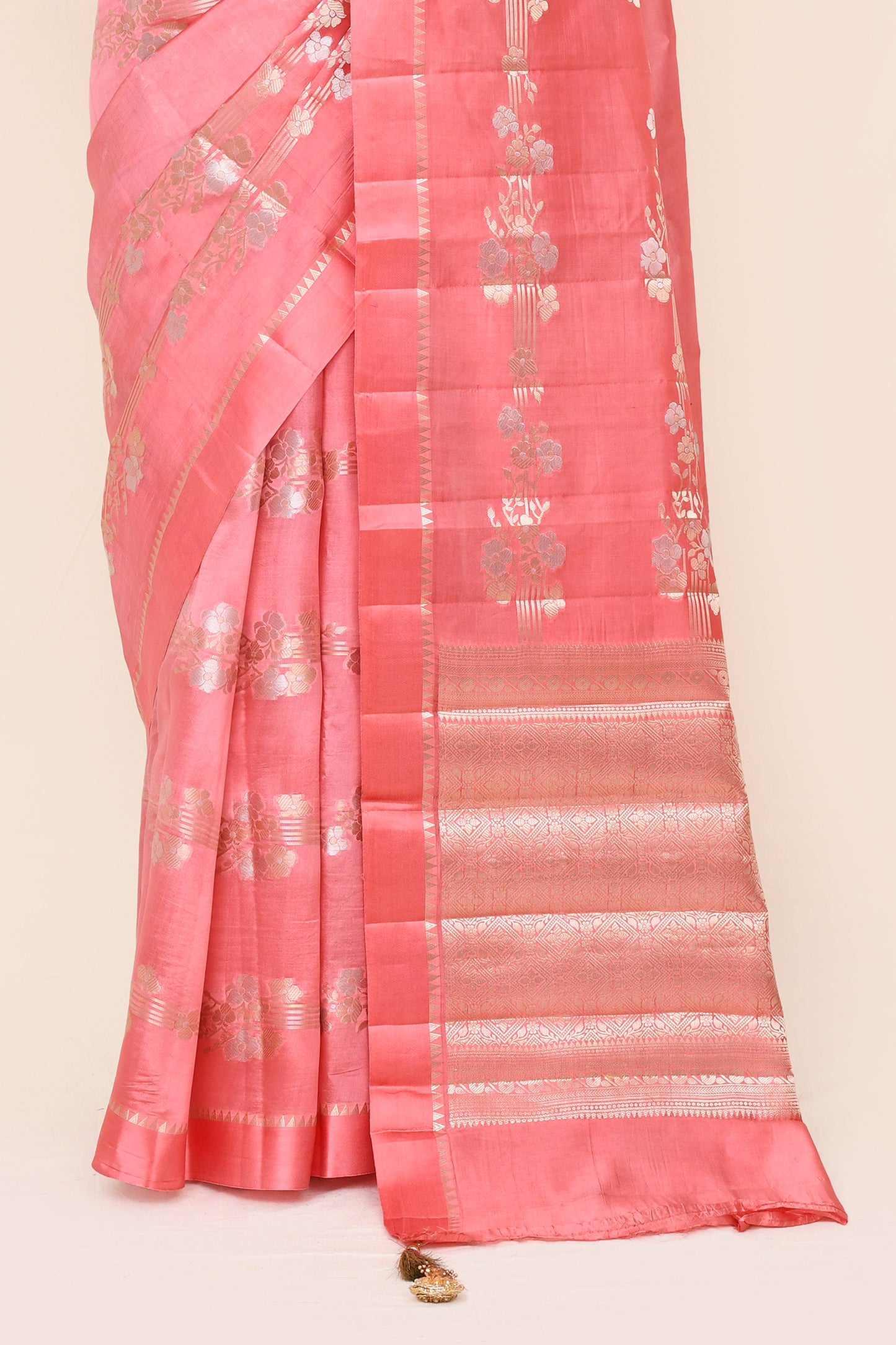 "SILK BANARAS 061" Pure Silk Saree