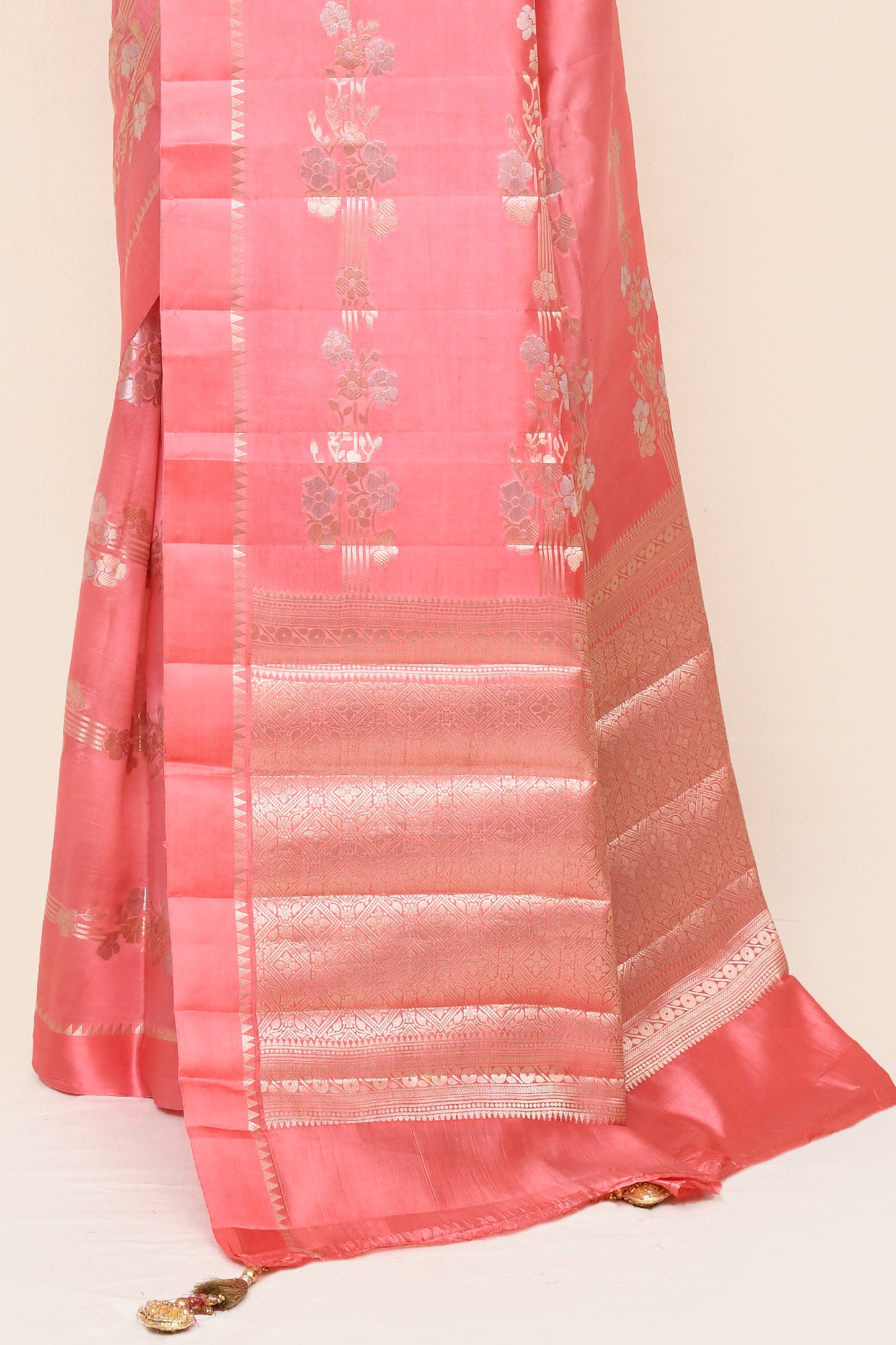 "SILK BANARAS 061" Pure Silk Saree