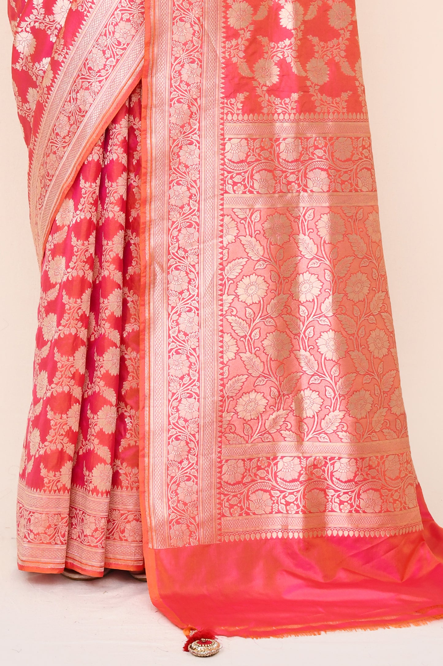 Virajani Pure Katan Uppada Silk Saree