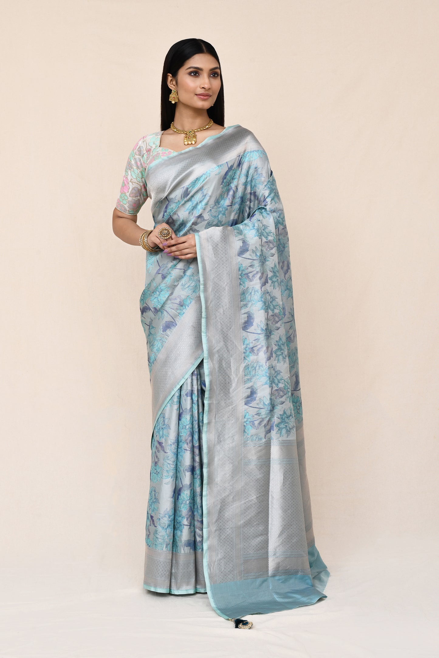 "VIRASAT 191" Pure Silk Handloom Saree