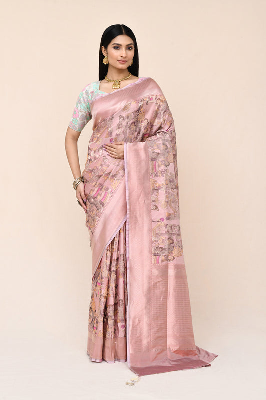"VIRASAT 194" Pure Silk Hndloom Saree
