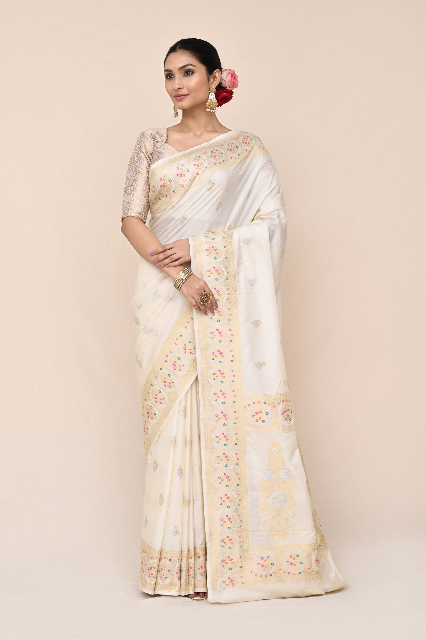 Siddhidatri Pure Banarasi Silk Saree