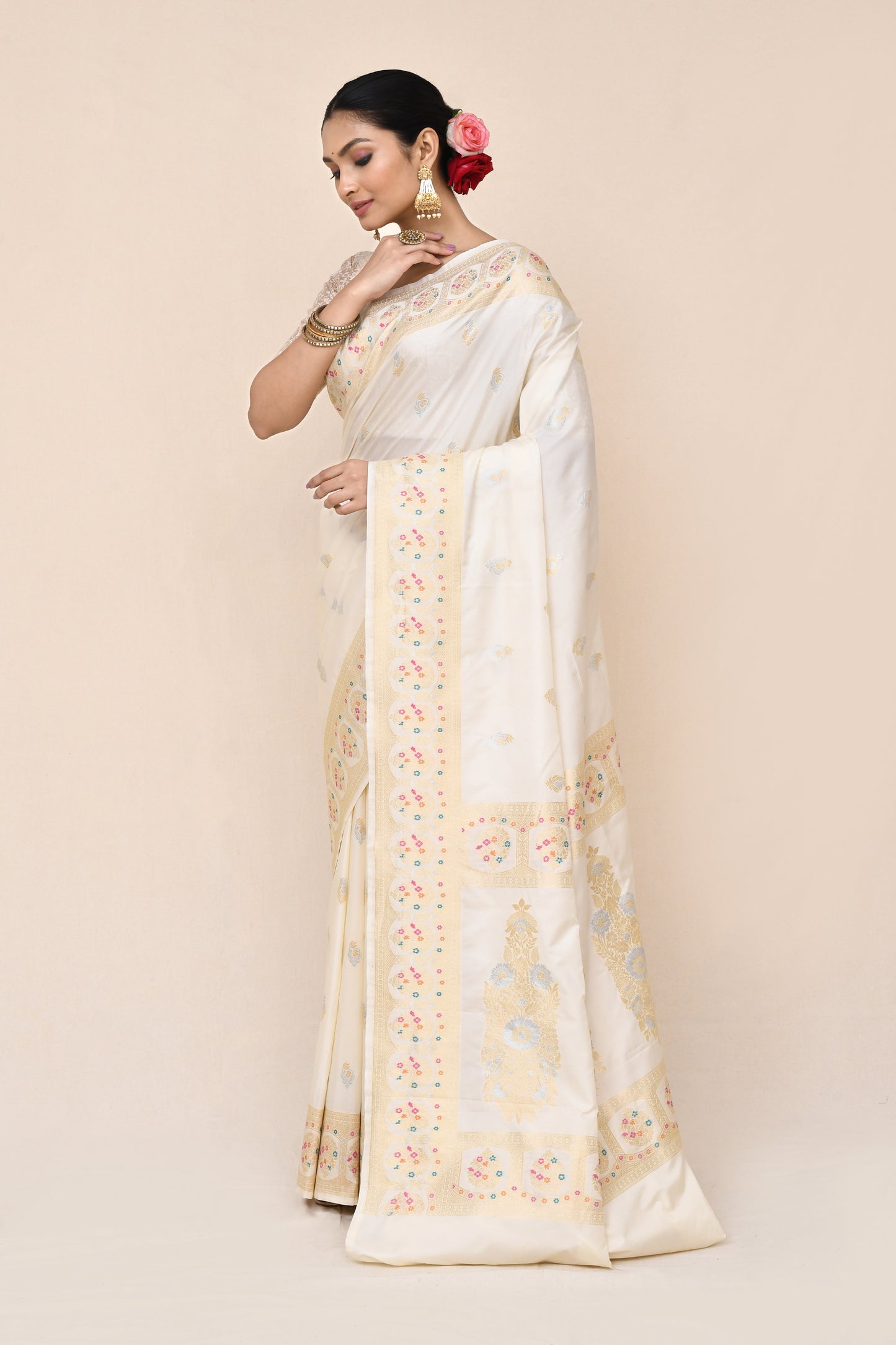 Siddhidatri Pure Banarasi Silk Saree