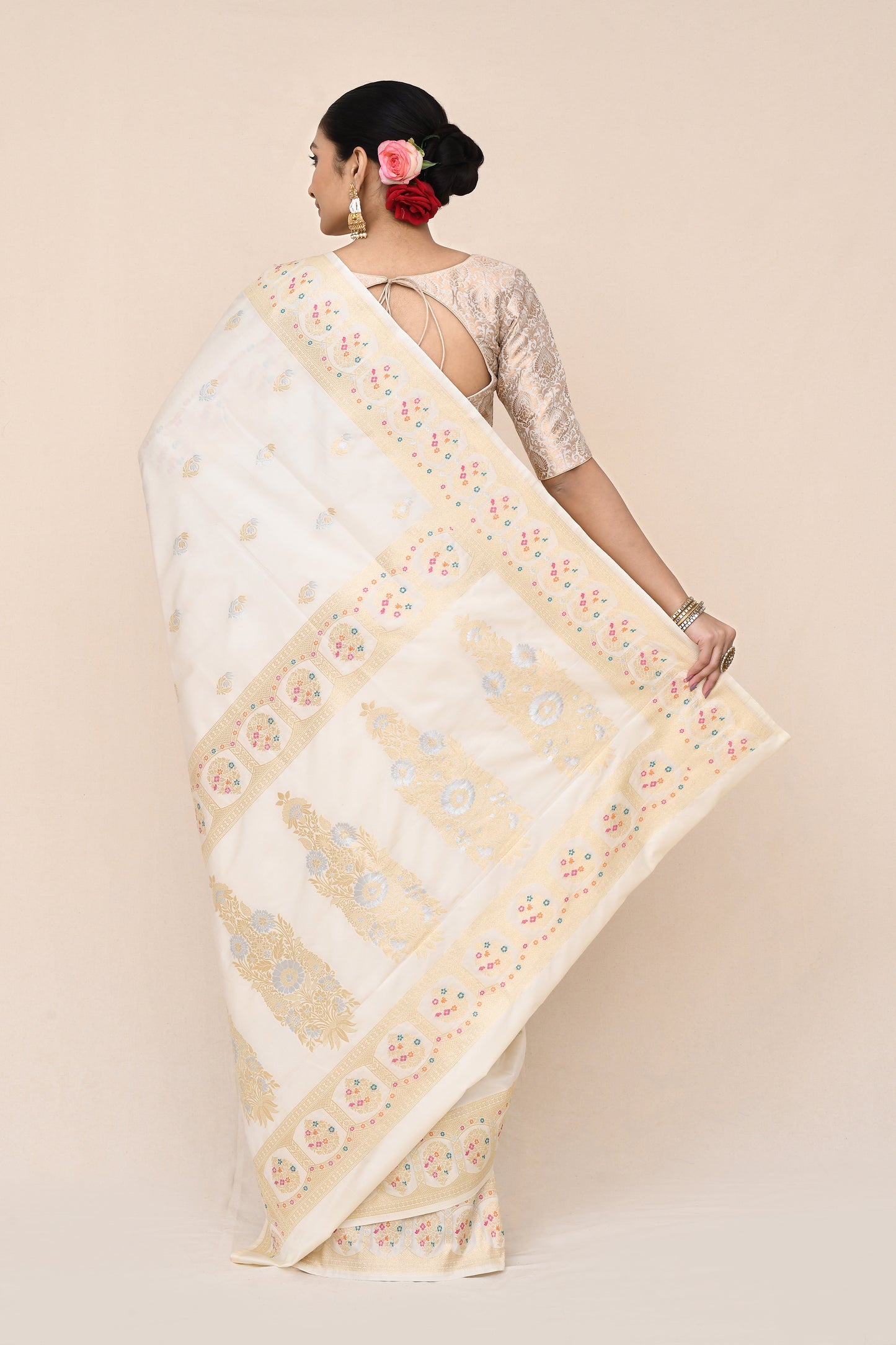 Siddhidatri Pure Banarasi Silk Saree