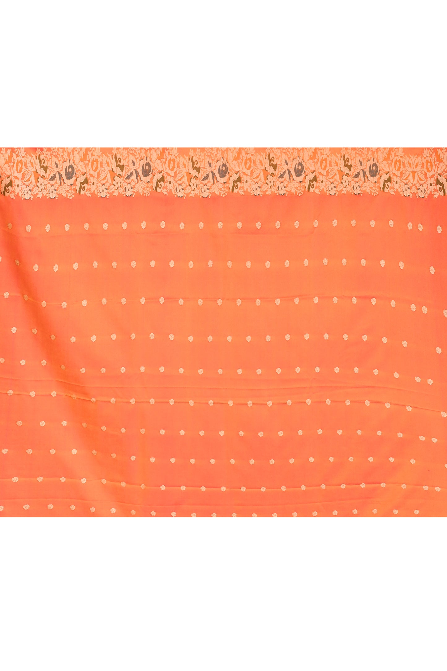 "WAAH BANARAS 037" Peach Banarasi Silk Saree