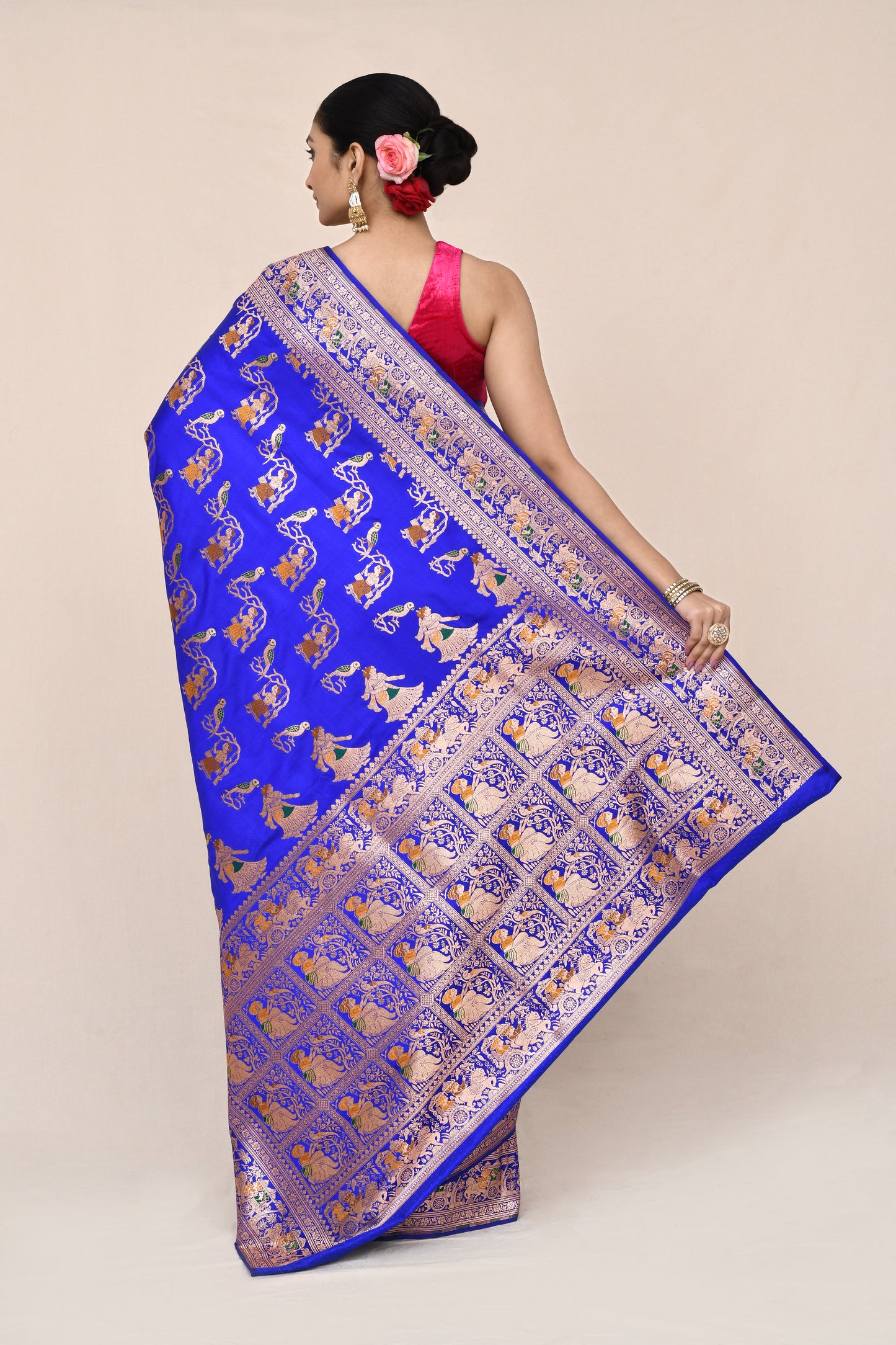 "WAAH BANARAS 039" Pure Banarasi Silk Saree