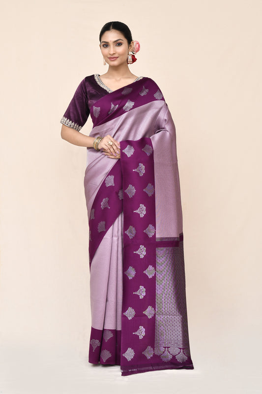 "UTSAV BANARAS 040" Banarasi Tanchoi Silk Saree