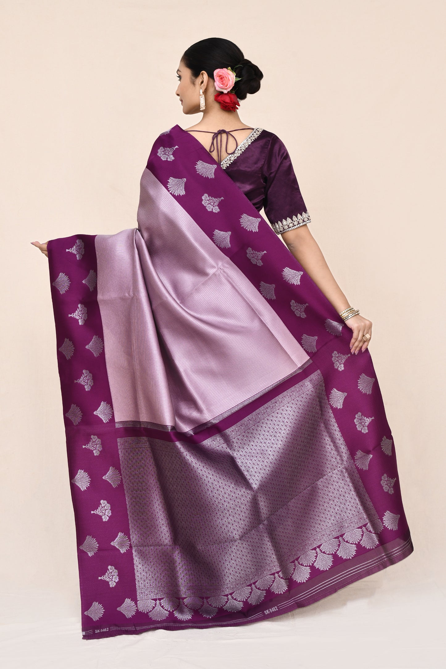 "UTSAV BANARAS 040" Banarasi Tanchoi Silk Saree