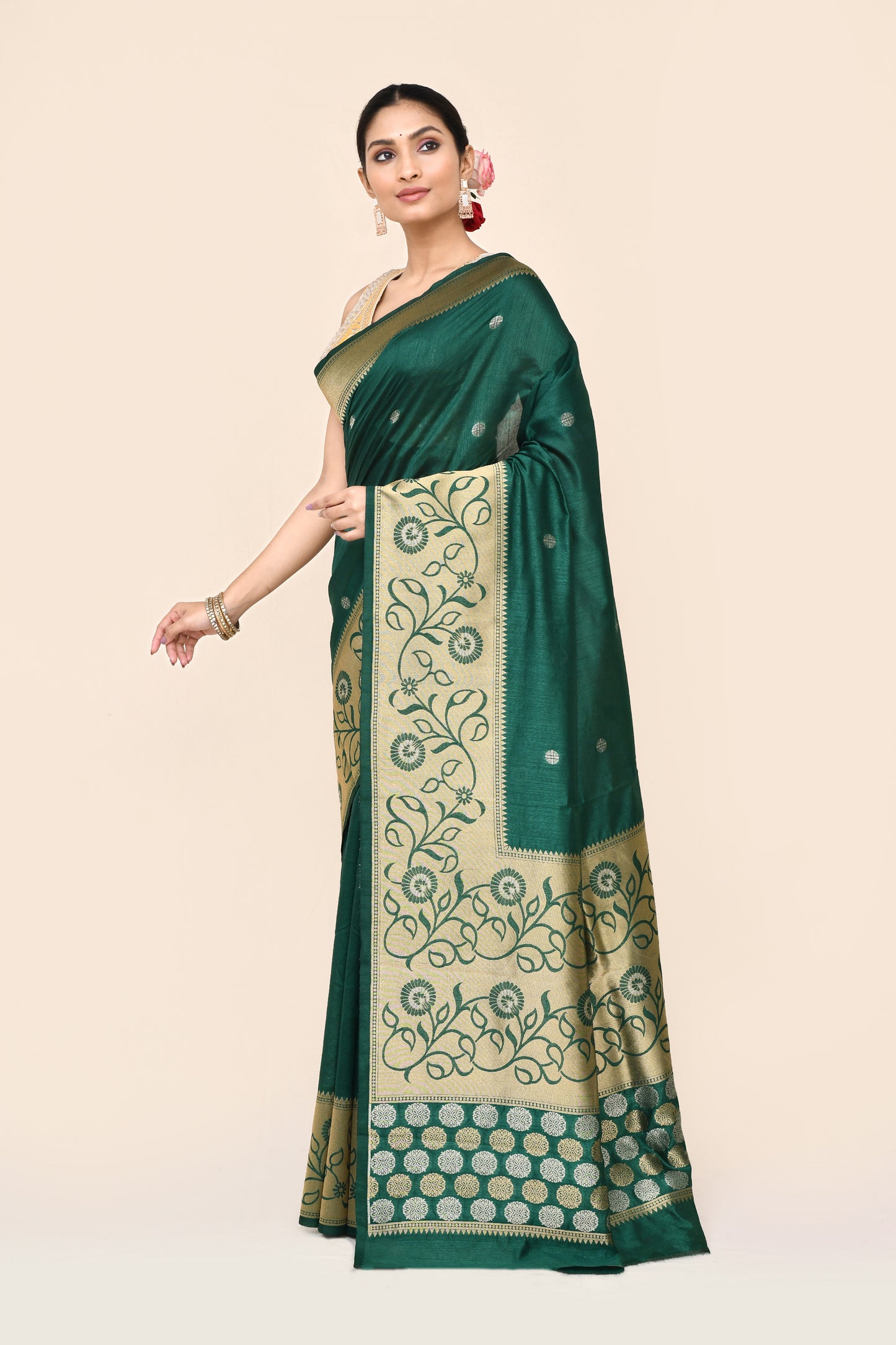 Sharva Blended Soft Banarasi Silk Saree