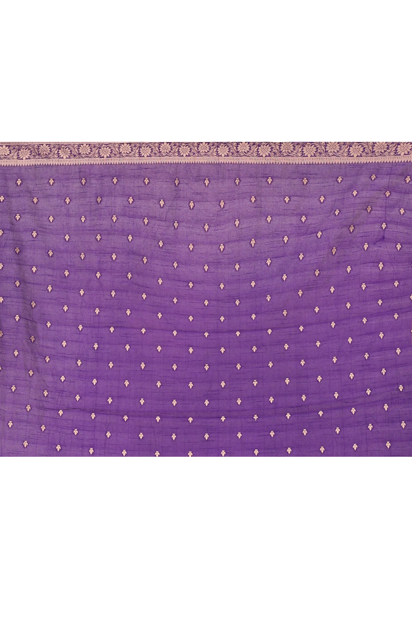 "UTSAV BANARAS 051" Violet Banarasi Silk Saree