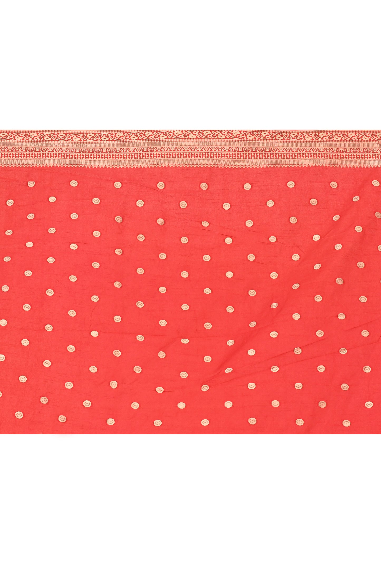 "UTSAV BANARAS 054" Red Banarasi Silk Saree