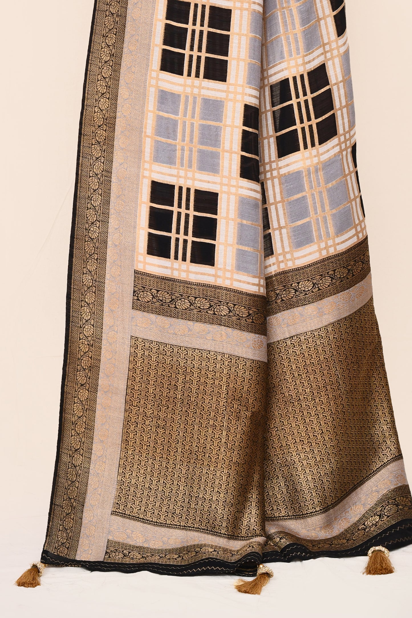 Kamla Handloom Pashmina Silk Saree