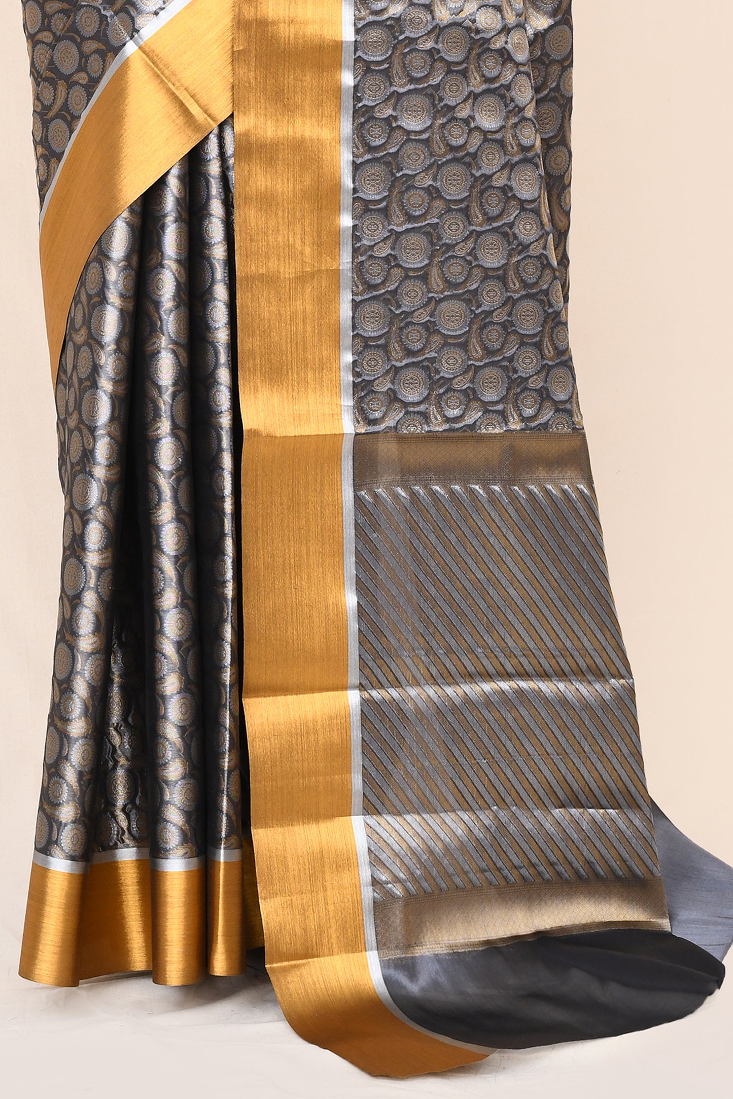 Satyas Blended Tanchui Brocade Saree