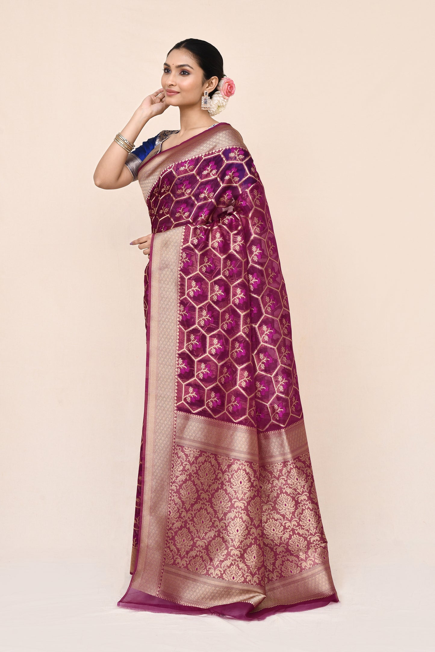 Tapas Blended Soft Banarasi Silk Saree