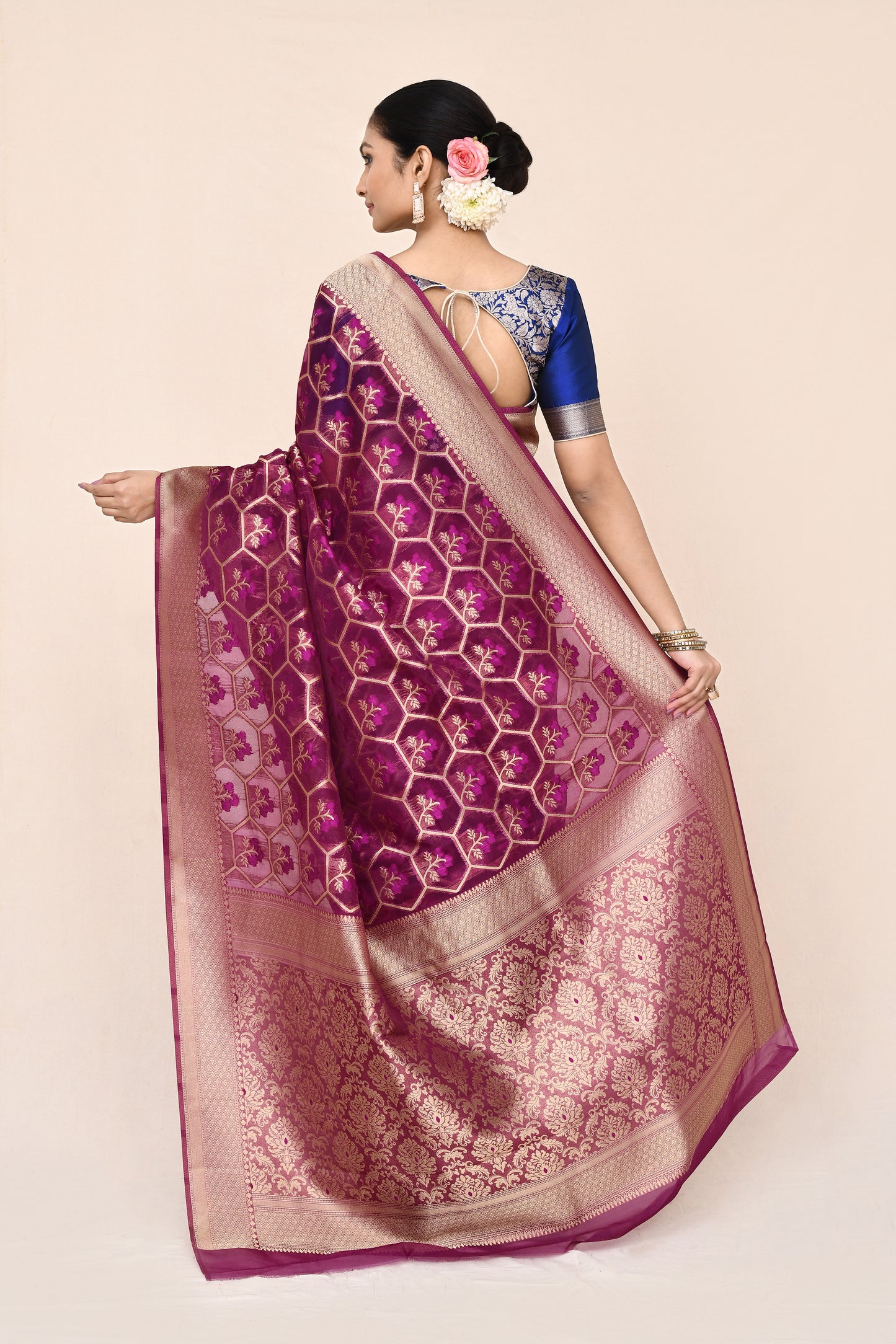 Tapas Blended Soft Banarasi Silk Saree
