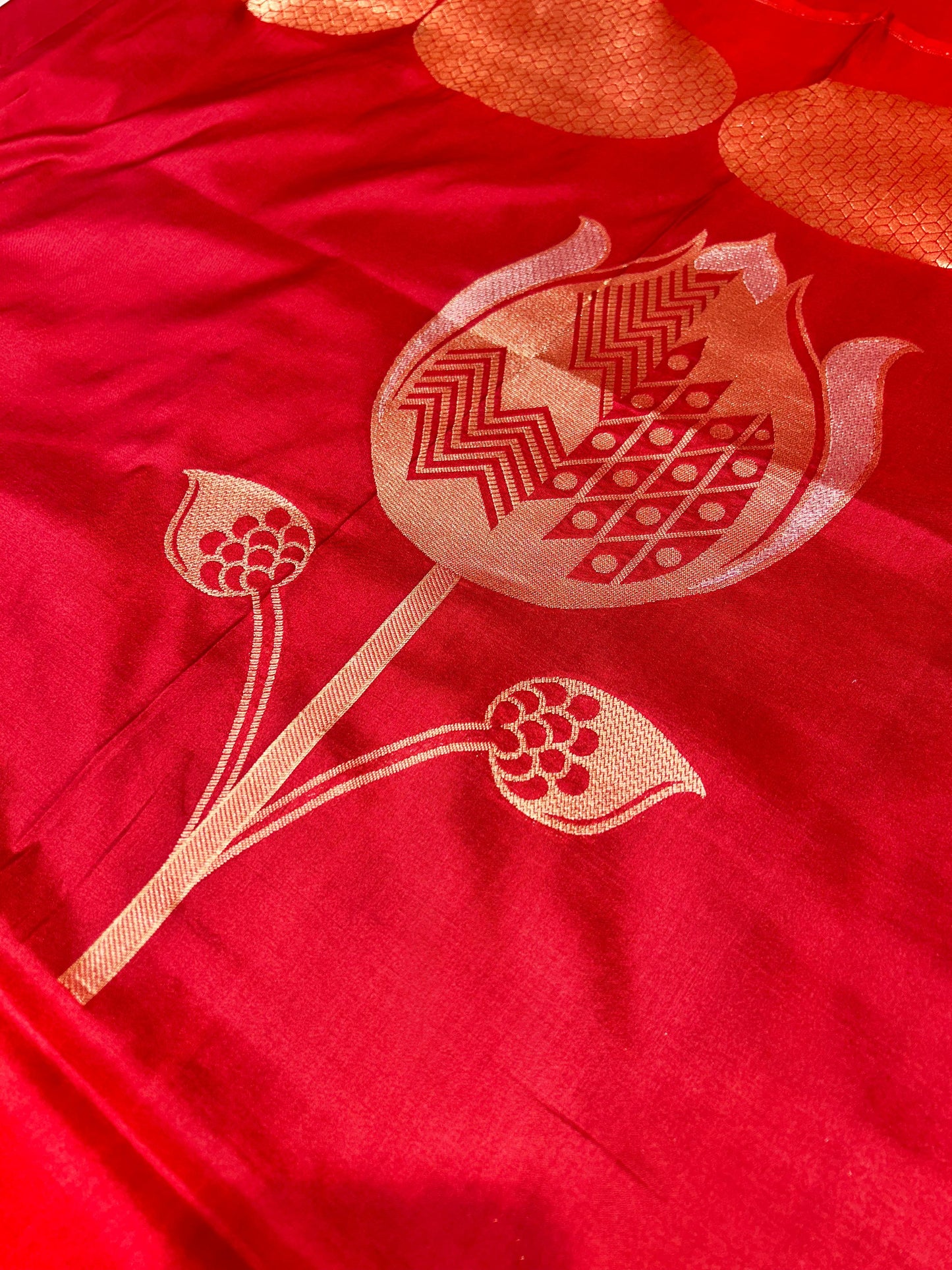 "VIRASAT 156" Master Piece Pure Silk Handloom with Real Zari Saree