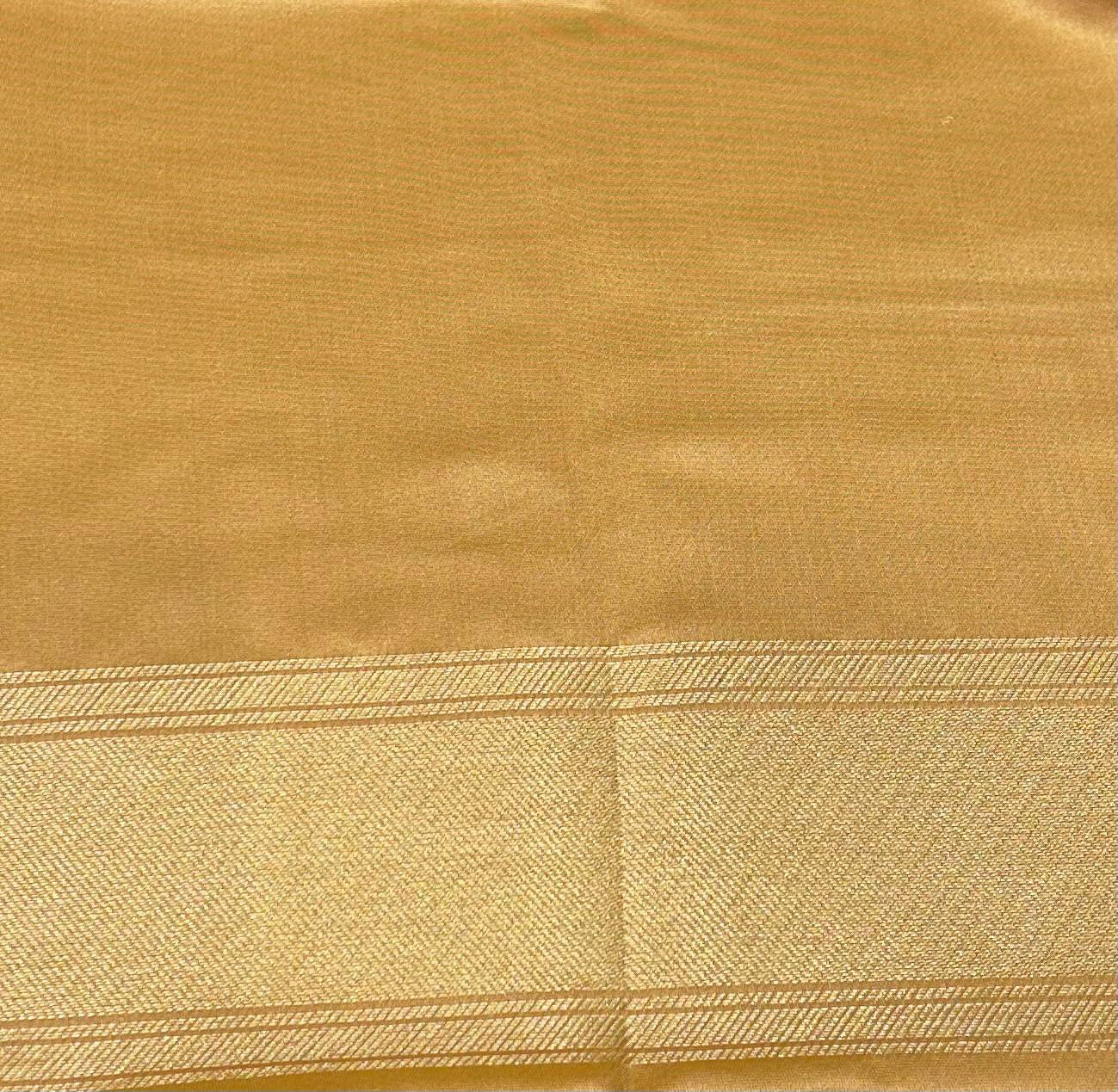 "WAAH BANARAS 017" Banarasi Masaru Silk Saree With Tested Zari and Twisted Yarn