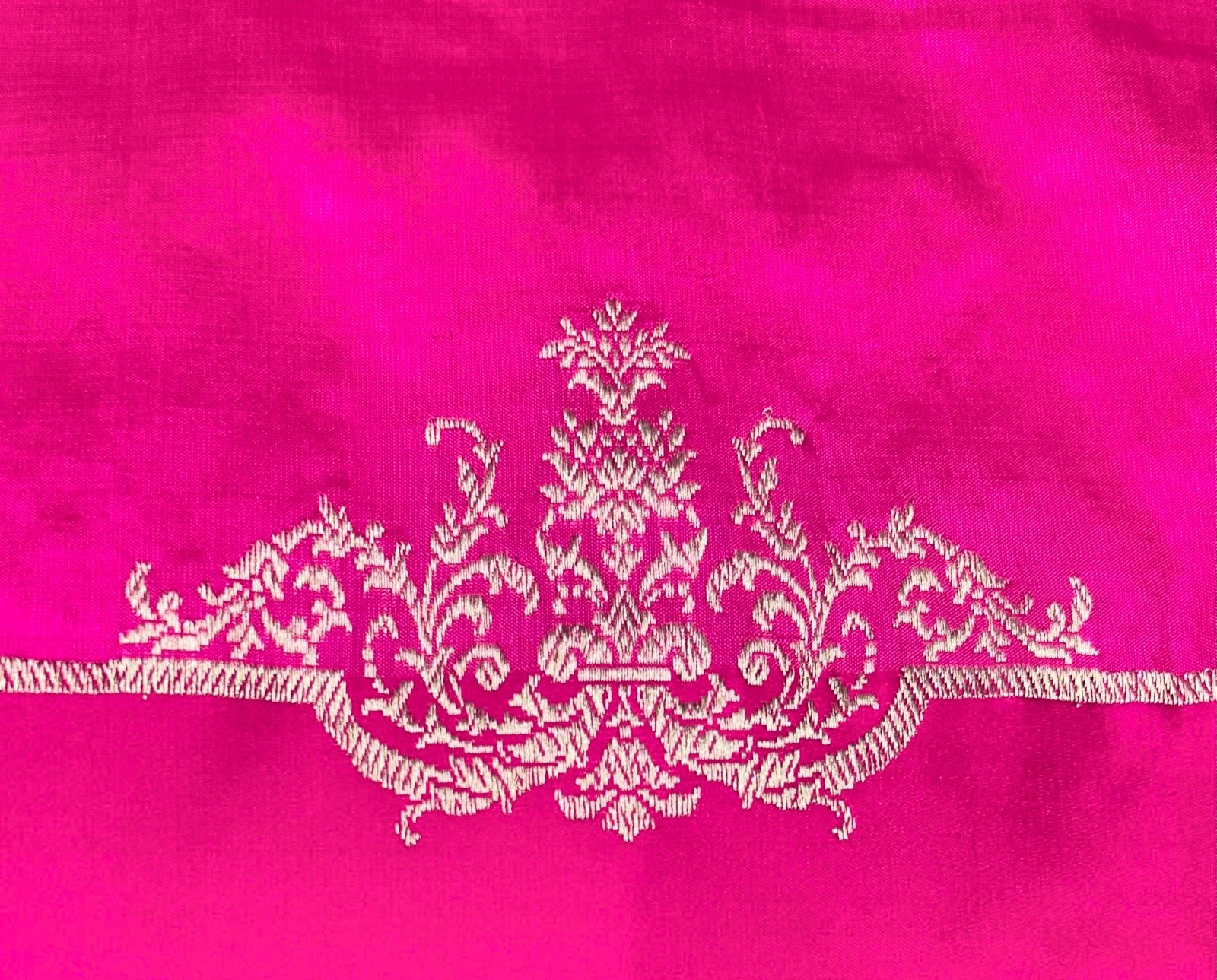 "VIRASAT 155" Pure Katan Silk Raw Mango Saree with Kadwa Work and Brocade Blouse – Silk Mark Certified