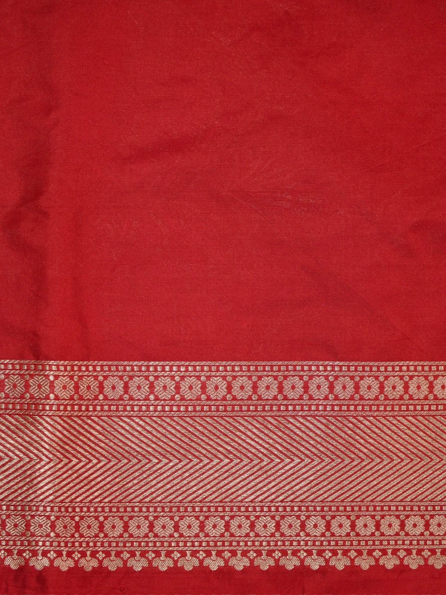 VIRASAT 427A: Silk Mark Certified Green Pure Handloom Silk Saree with Kadwa Zari Weaving