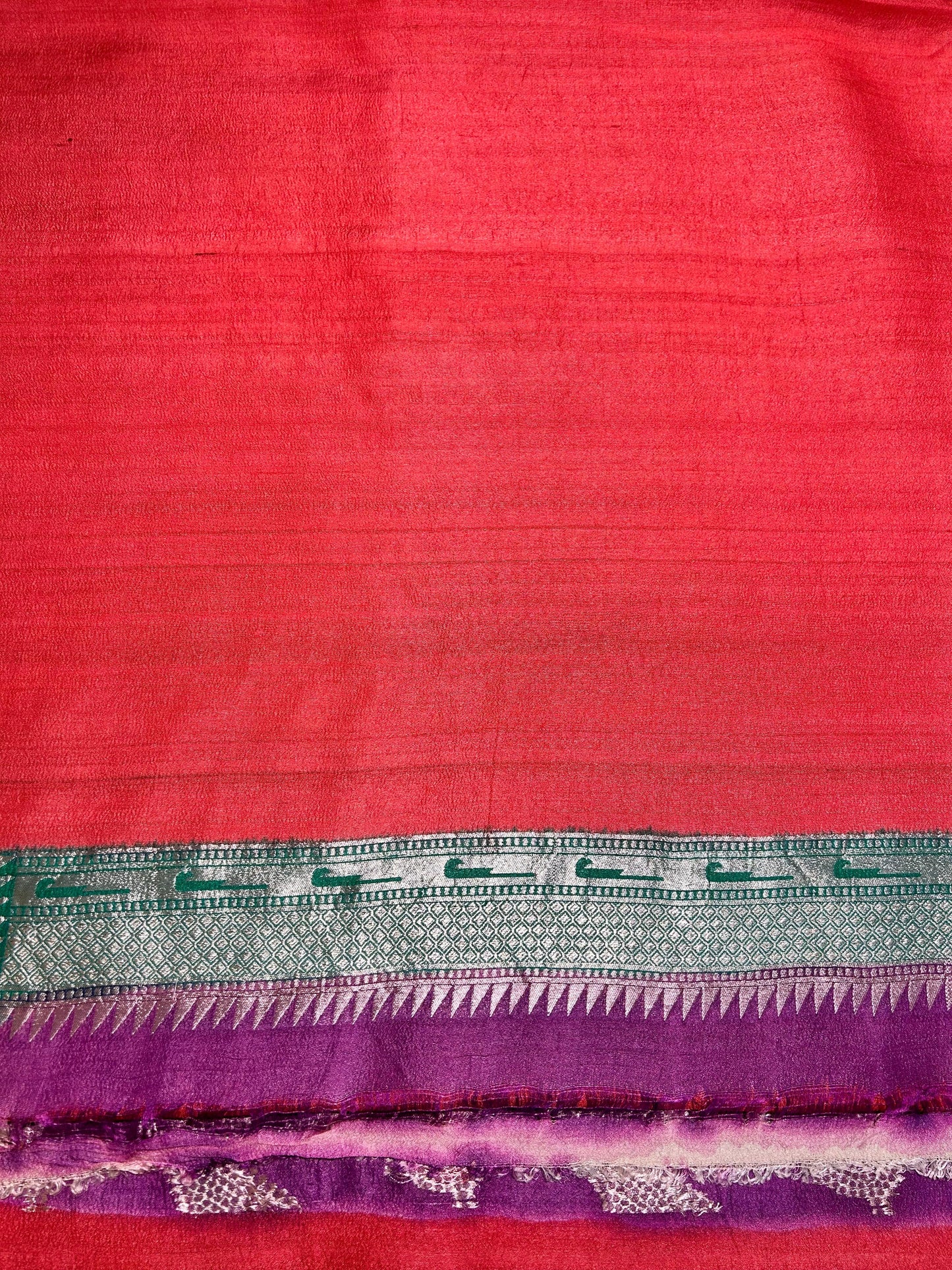 "VIRASAT 150": Handwoven Banarasi Silk Saree from East India with Vibrant New Colors