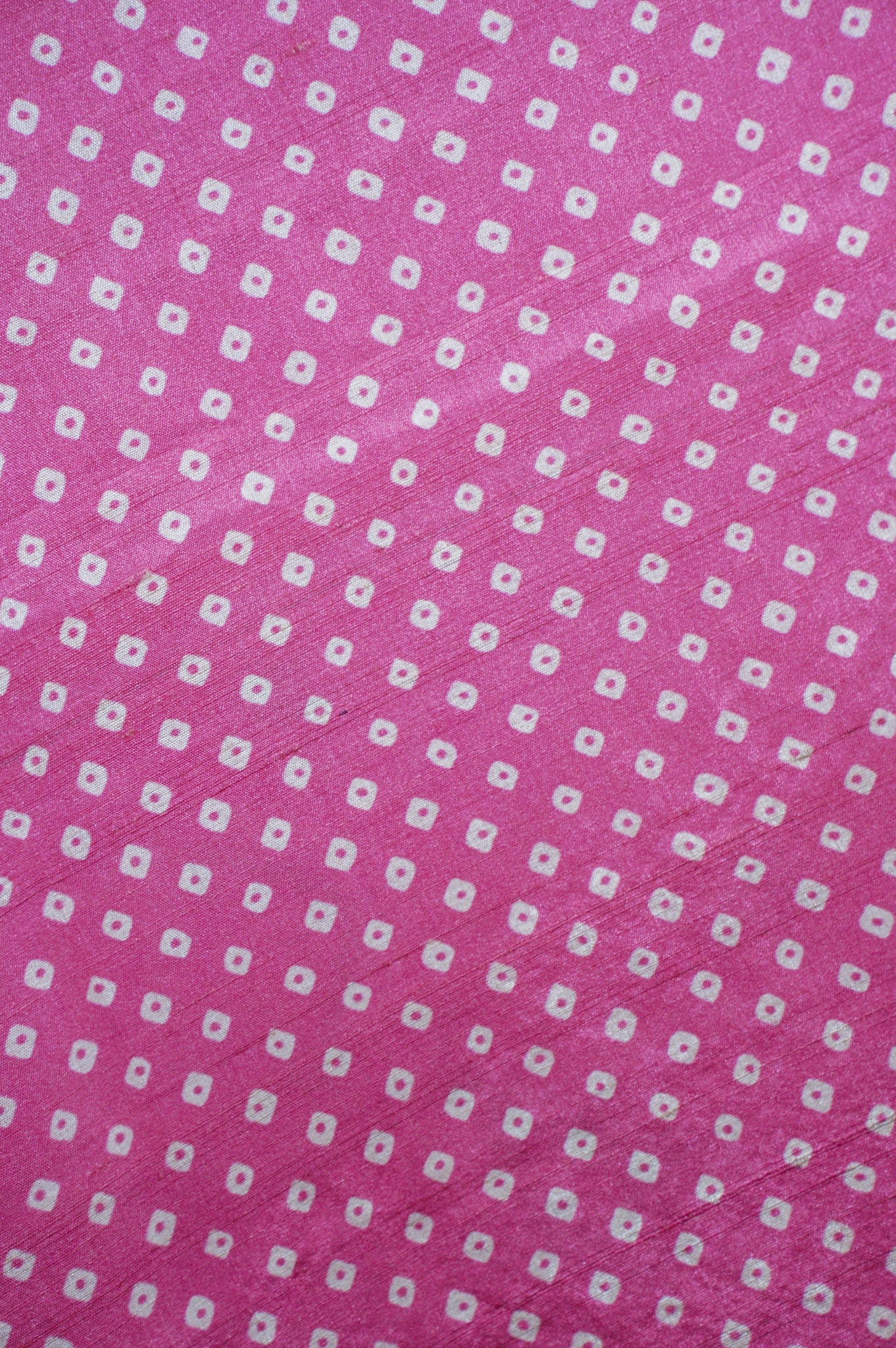 "Founder Choice 023" Banarasi Radiant Rani Pink Paithani Pure Silk Saree With Bandhani Design