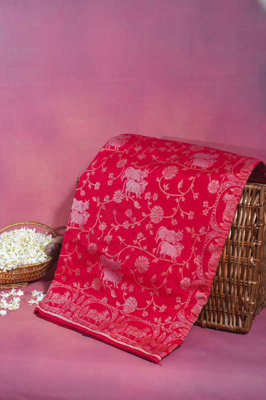 "VIRASAT 129" Pure Banarasi Silk Saree