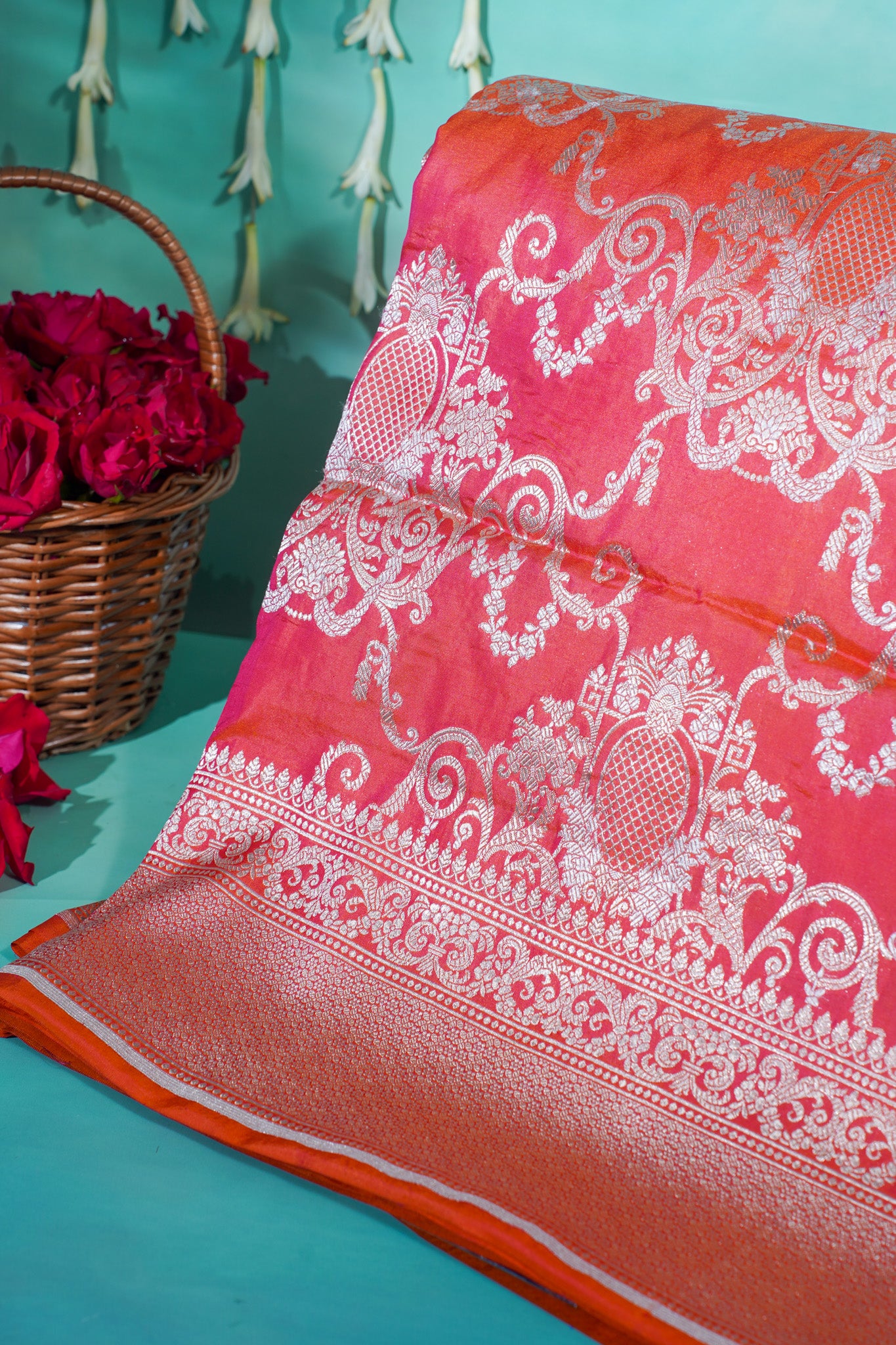 VIRASAT 162: Jodha Pure Banarasi Silk Saree