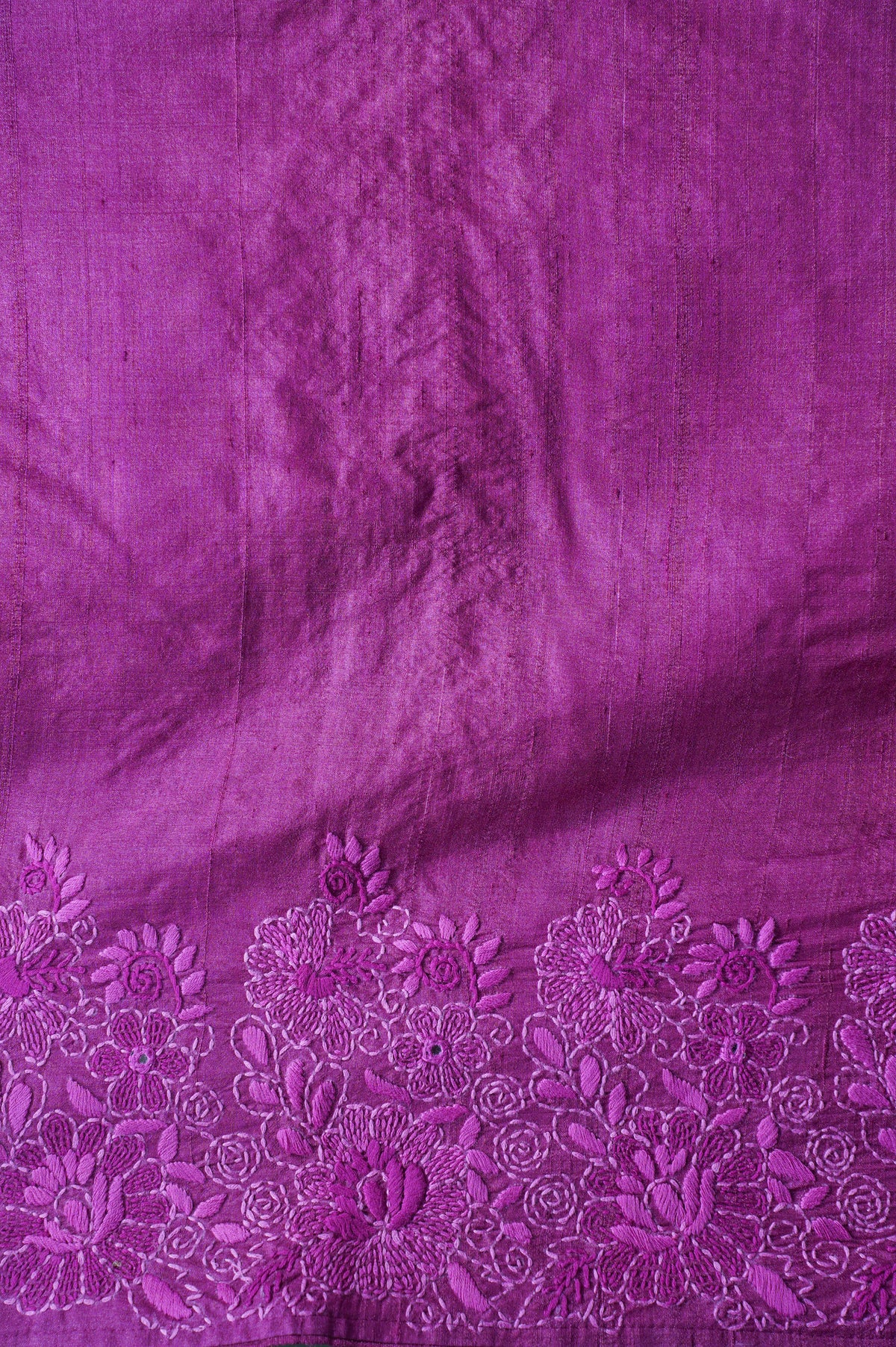 "Founder Choice 007" Banarasi Elegant Magenta Pure Silk Saree With Resham & Zari Butis
