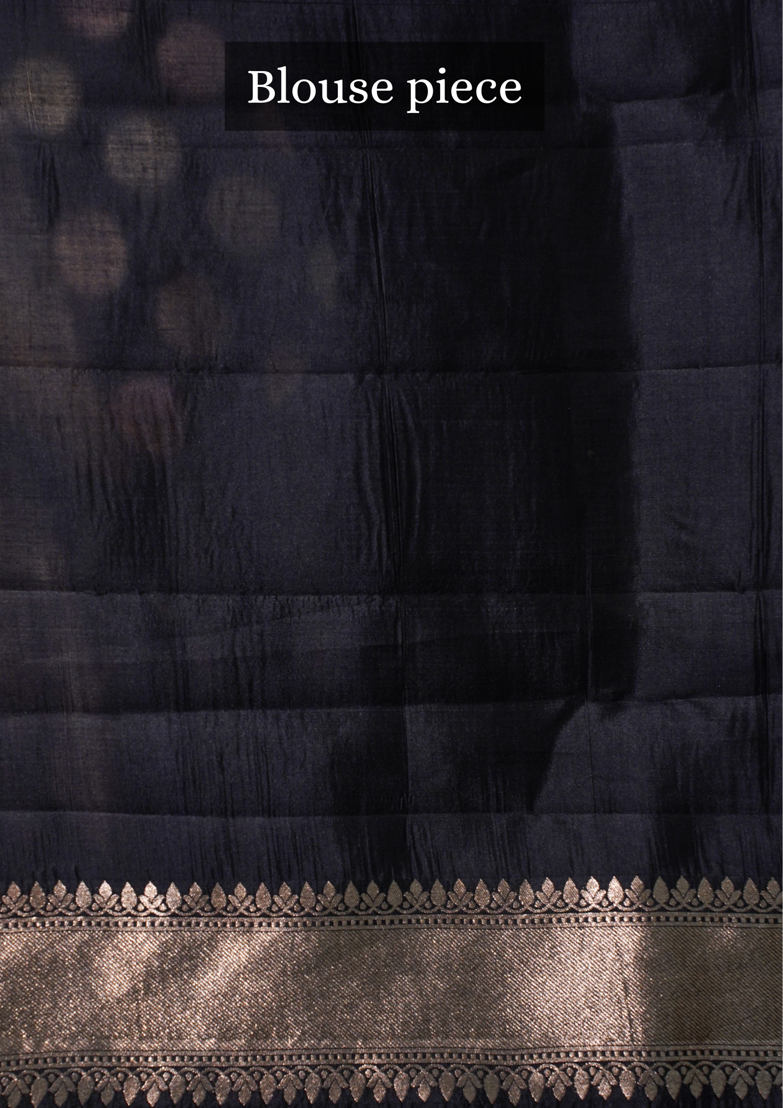 VIRASAT 343: Banarasi Black Rangkat Pure Silk Saree