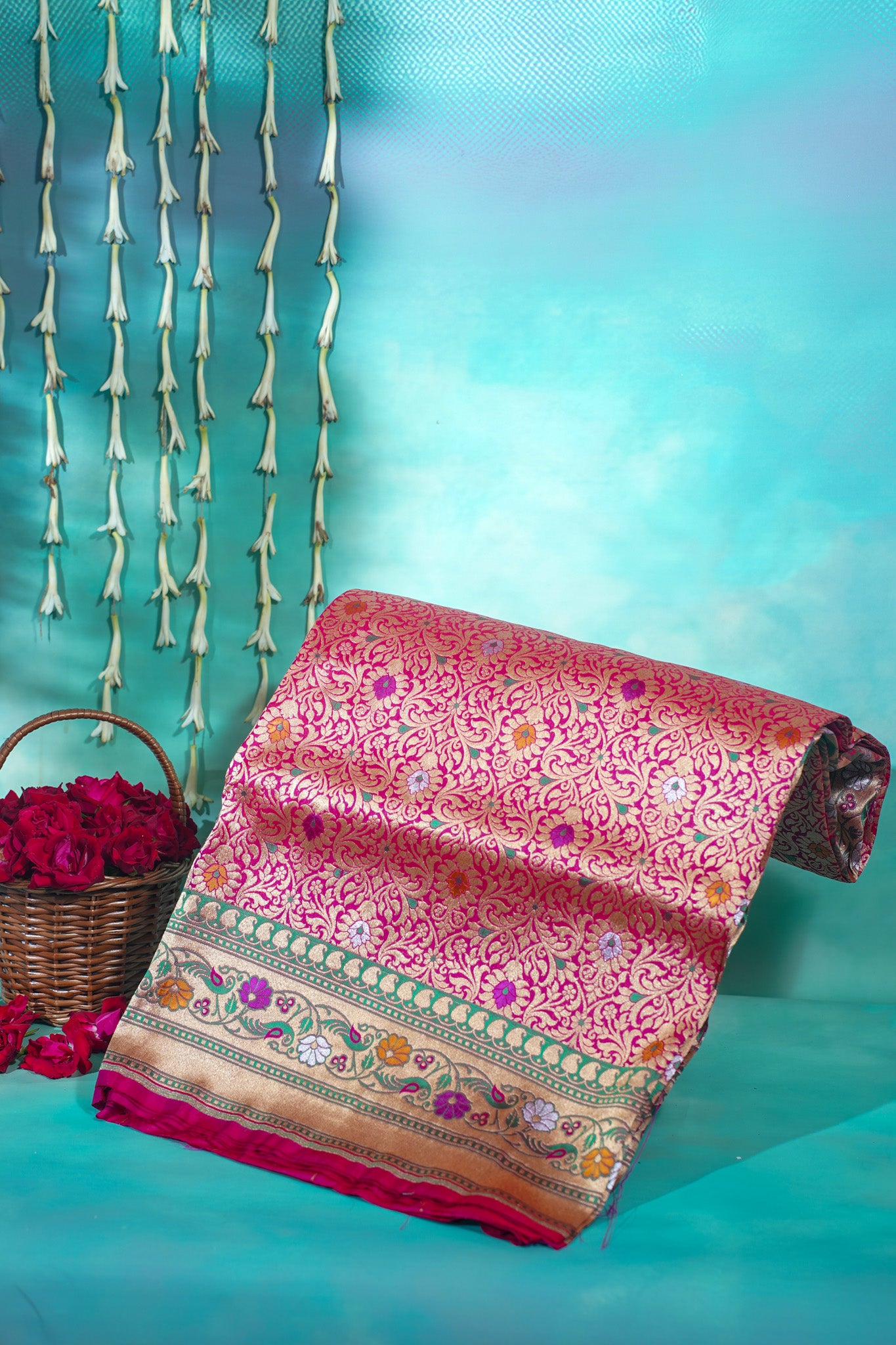 "Virasat 251" Banarasi Pure Katan Silk Saree