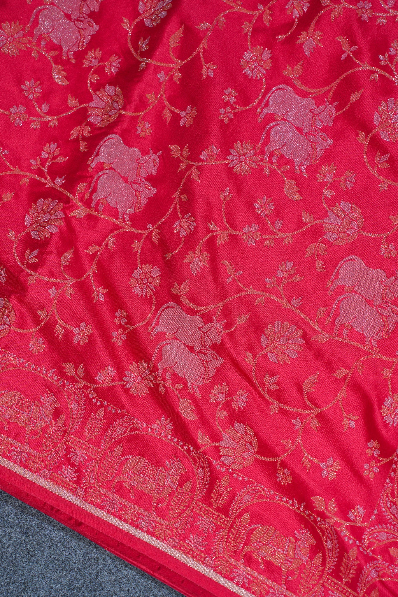 "VIRASAT 129" Pure Banarasi Silk Saree