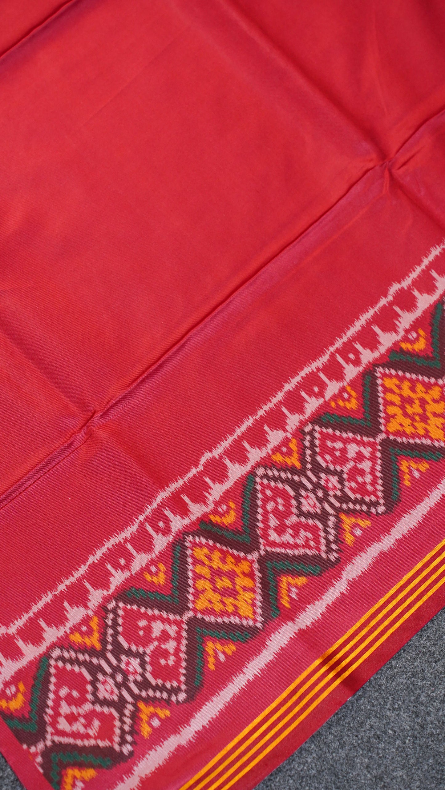 "UTSAV BANARAS 105" Banaras Royal Maroon Patola Silk Saree